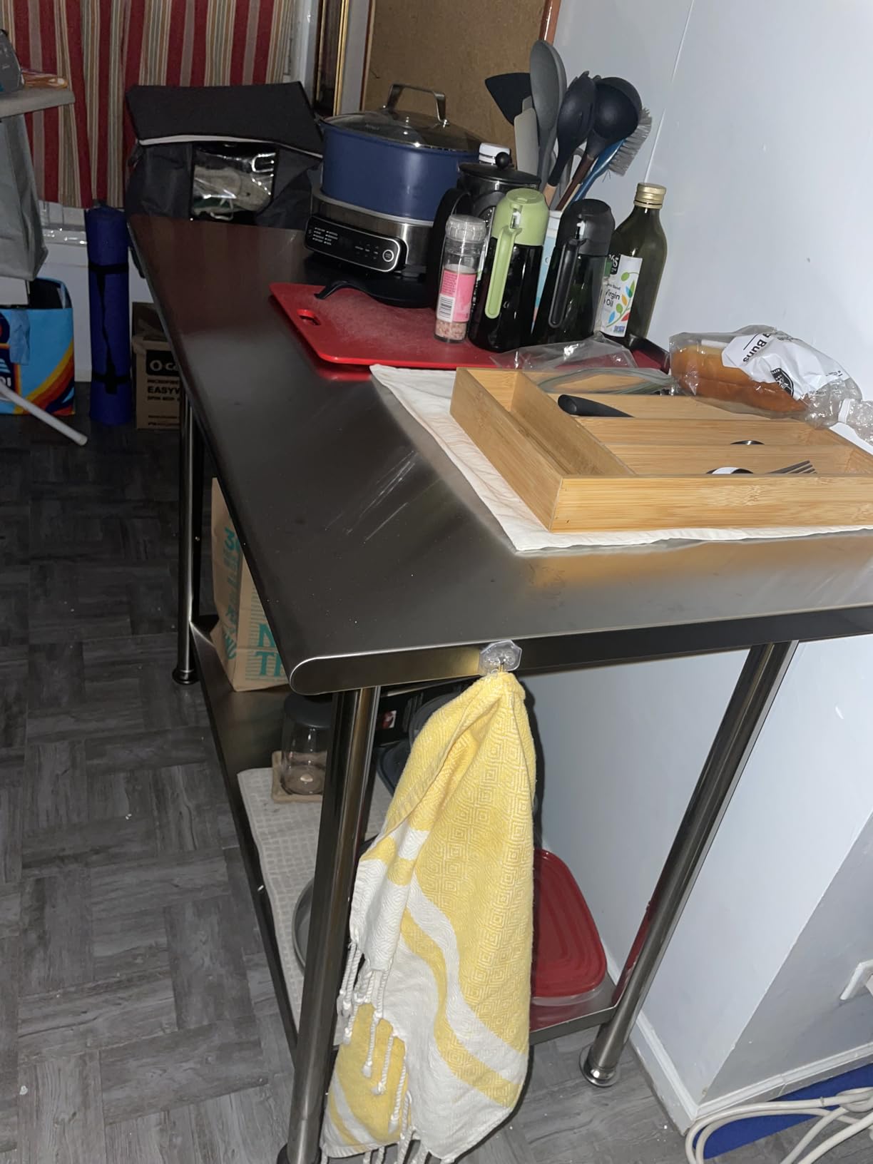 Atelicf NSF Stainless Steel Prep Table 24X48 inch with Backsplash customer photo 1