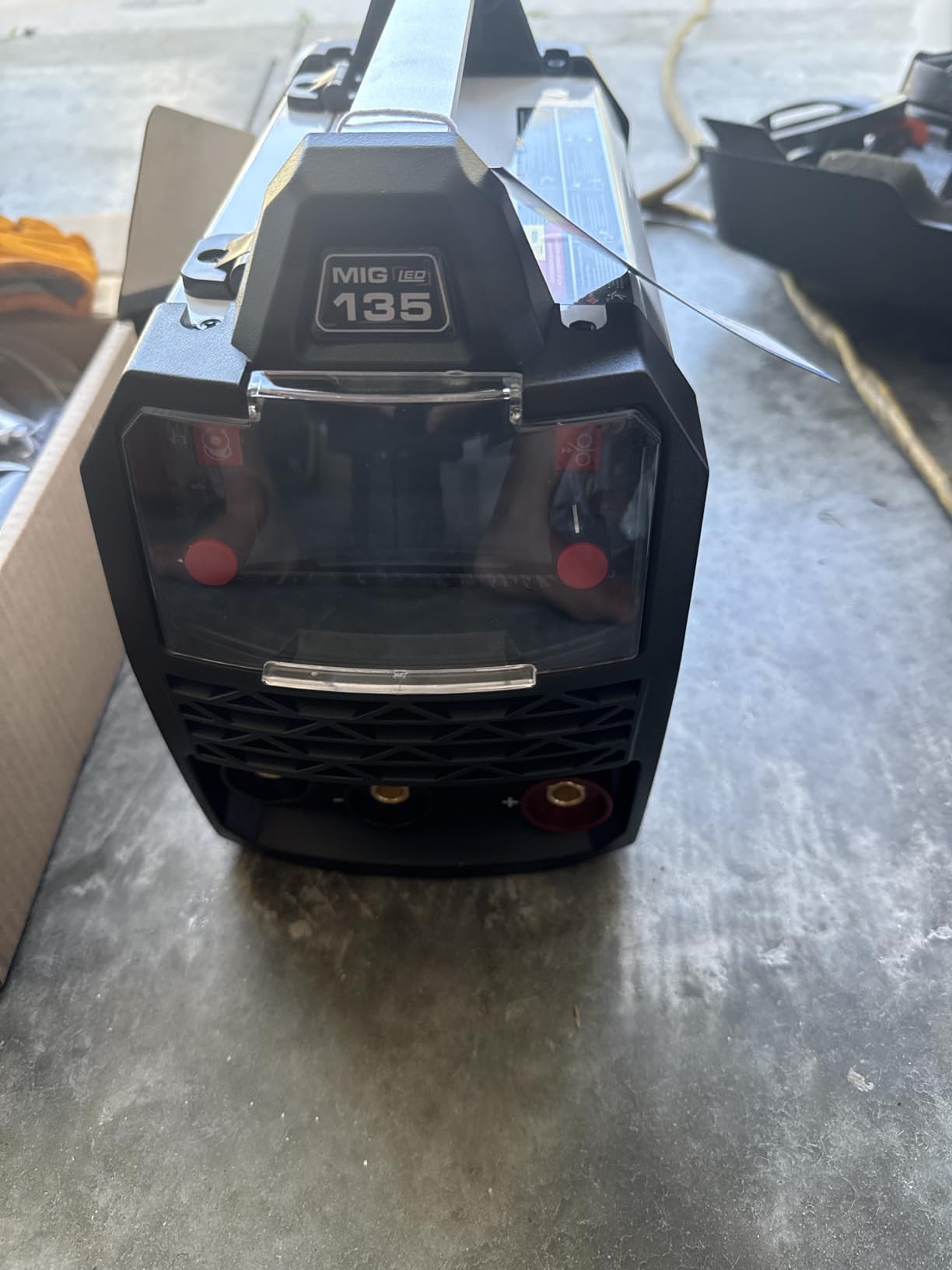 ANDELI 110V/220V MIG Welder 135A ,PULSE Flux Core/Lift TIG/Stick 4-in-1 customer photo 2