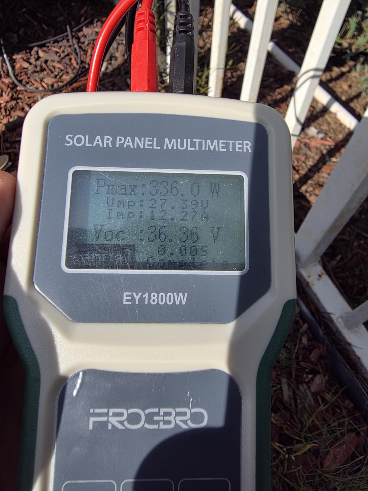 1800W Solar Panel Tester MPPT Photovoltaic Multimeter customer photo 1