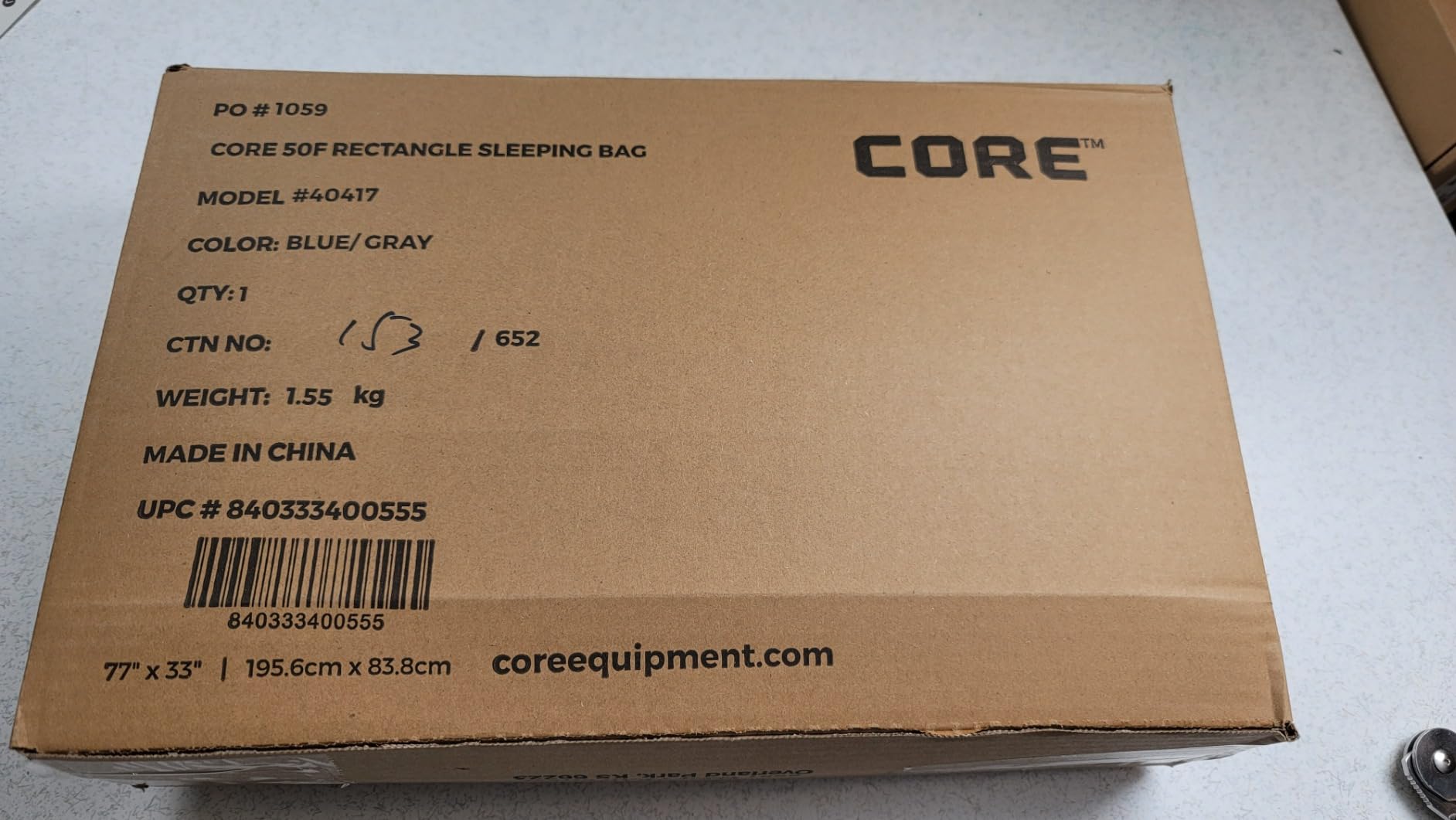 CORE Sleeping Bags for Adults | Lightweight & Compact | Perfect for Indoor or Outdoor Use, Camping, Backpacking, Hiking, & Sleepovers | Ideal for Warm & Cooler 3 Season Weather customer photo 2