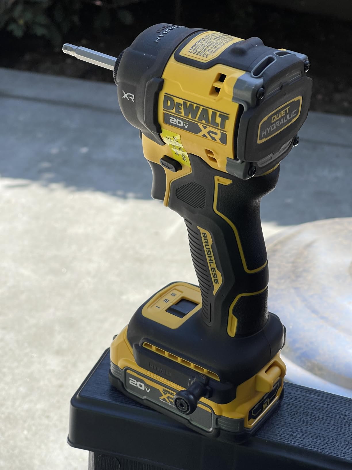 DEWALT 20V MAX 1/4 Inch Hydraulic Impact Driver (DCF870B) customer photo 2