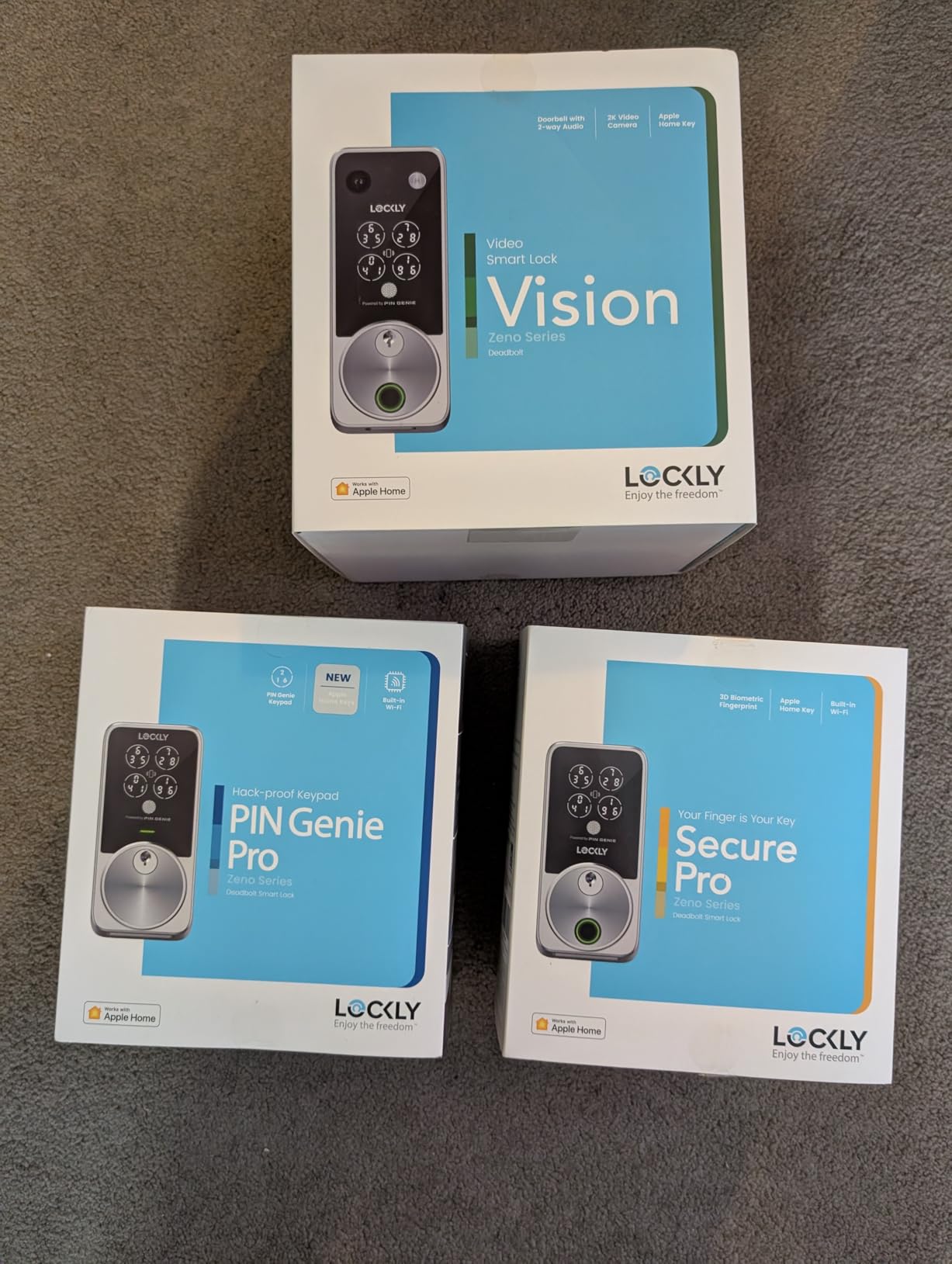 Lockly Vision Zeno Smart Lock with Video Doorbell Camera/Apple Home Key customer photo 2