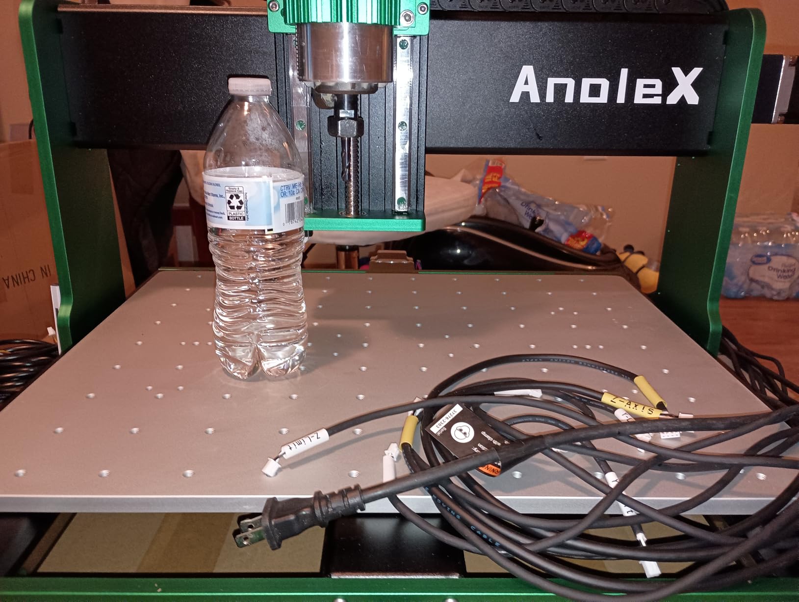 CNC Router Machine 4030-Evo Ultra 2, All-Metal XYZ Axis Dual Steel Linear Guides & Ball Screws with 800W Trim Router for Metal Aluminum Brass Wood Acrylic PCB customer photo 2