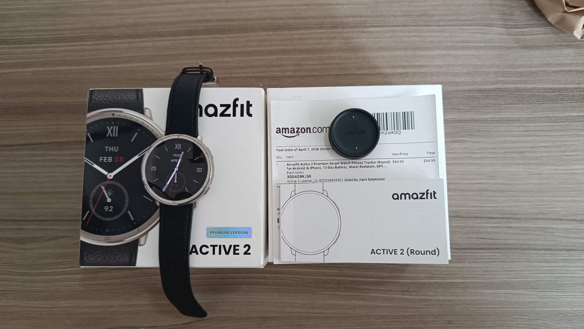 Amazfit Active 2 Premium Smart Watch 1.32