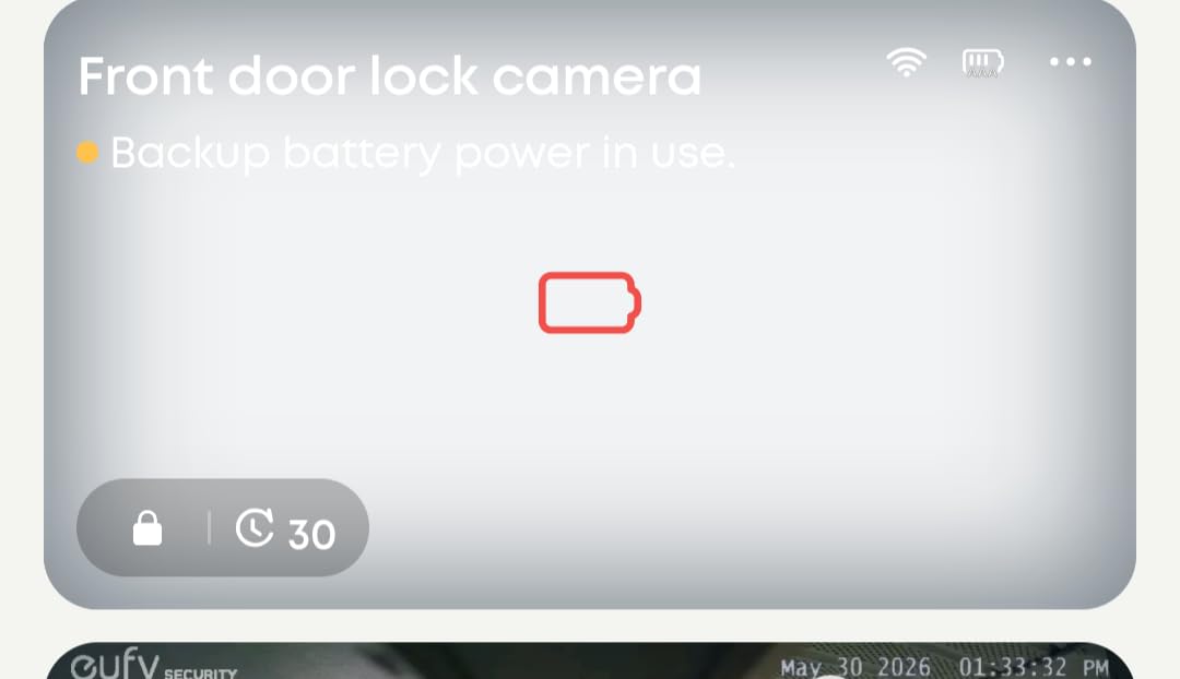 eufy Security Smart Lock FamiLock S3 Max with Palm Vein Recognition | Internal Video Screen, BHMA Grade 1, Keyless Entry Front Door Lock, WiFi Deadbolt+2K HD Doorbell Camera,16GB Built-in Storage customer photo 1