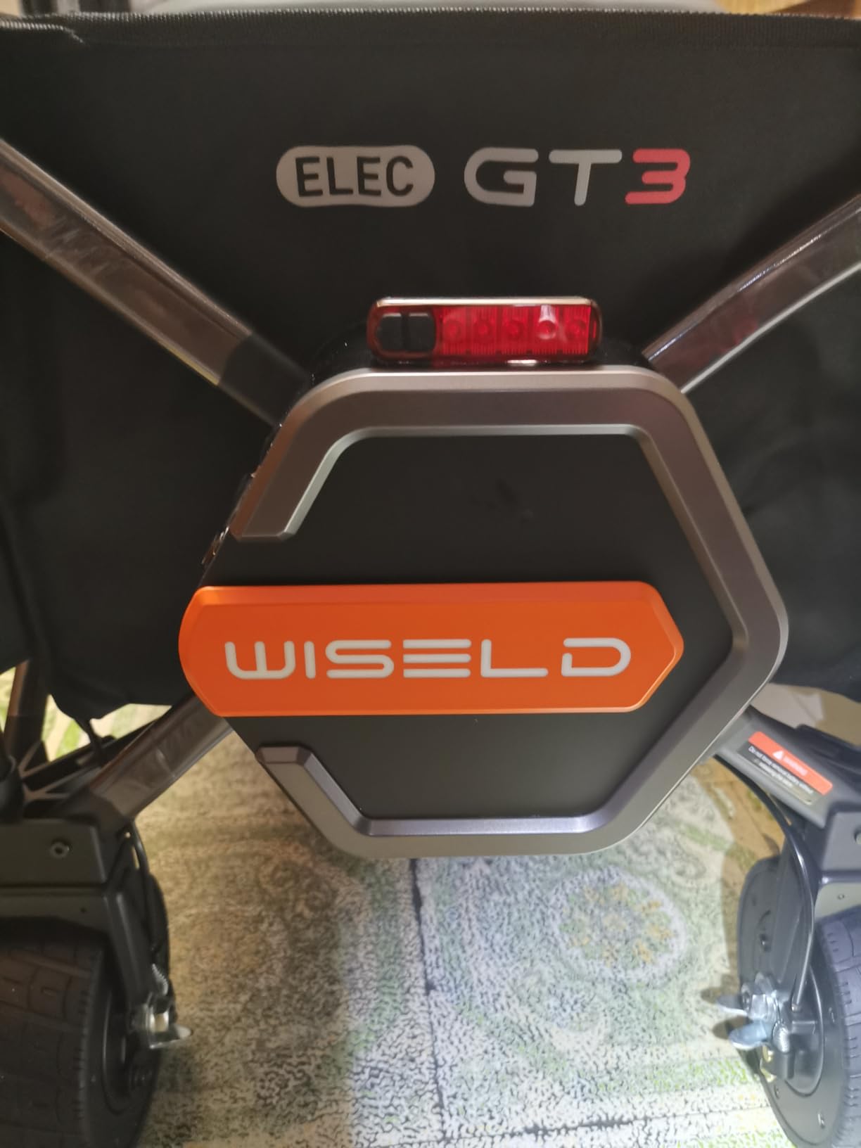 WISELD GT3 Electric Wagon Cart with Seat Battery,772 LBS Motorized Utility Cart with 1500W Motor, Range18.6MI, Reverse, Steering, Cruise Control for Camping, Farms, Events & Trade Show customer photo 2