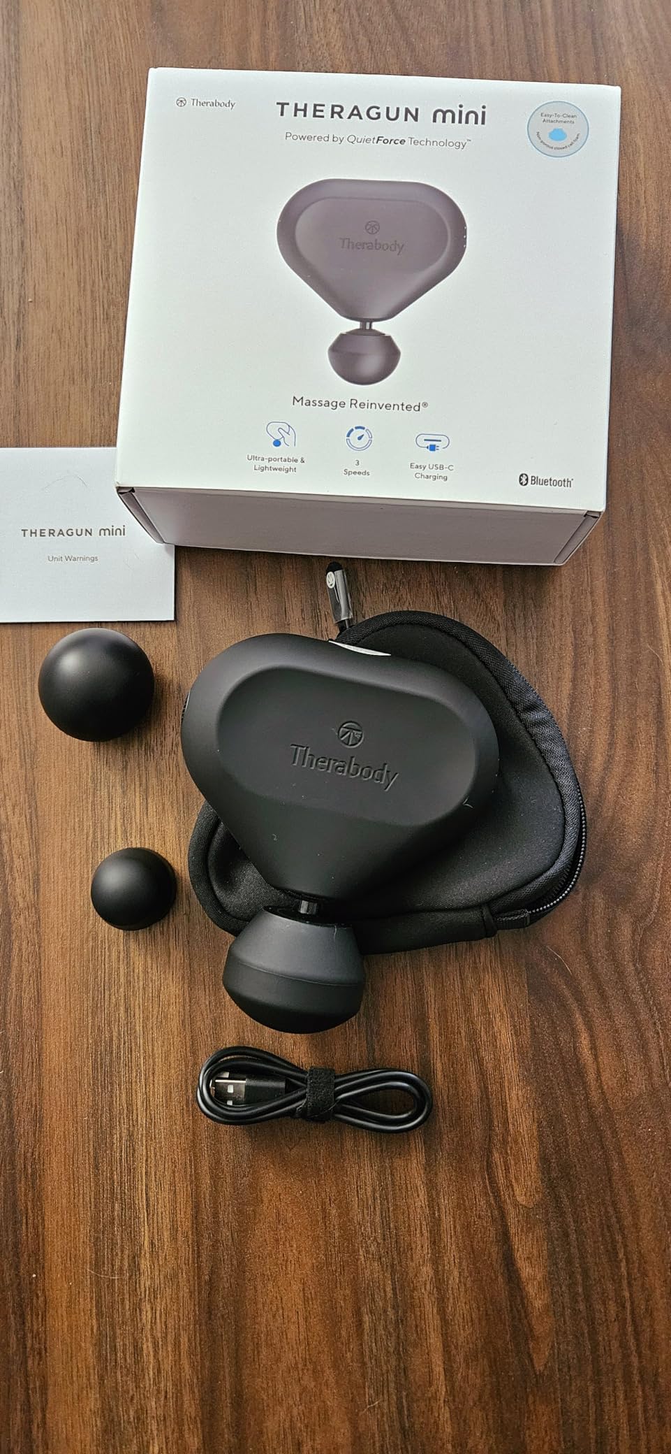 TheraGun Therabody Mini 3rd Gen Massage Gun | Travel Essential, Desert Rose customer photo 1