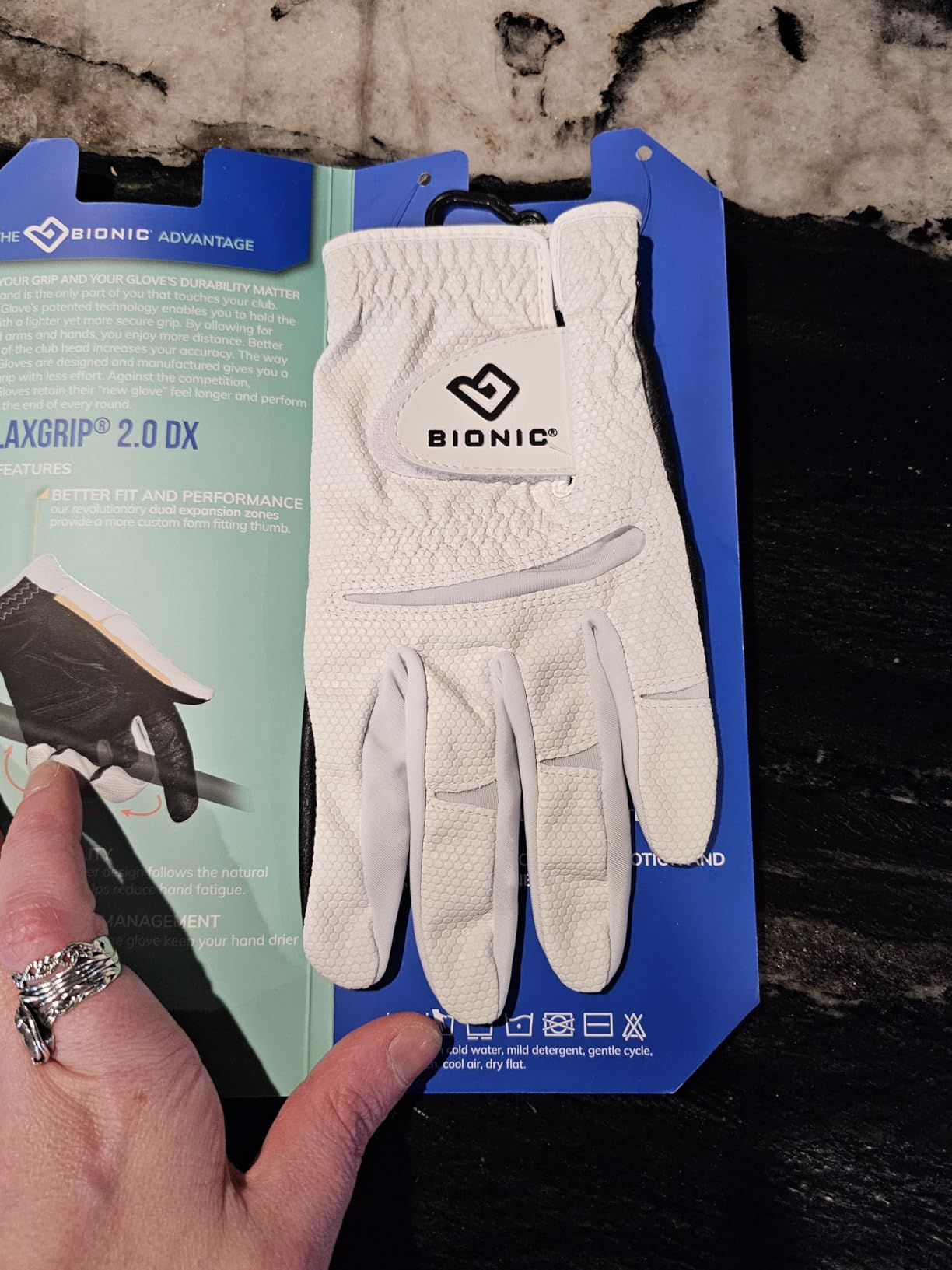Bionic Men's RelaxGrip 2.0 DX Golf Glove customer photo 1