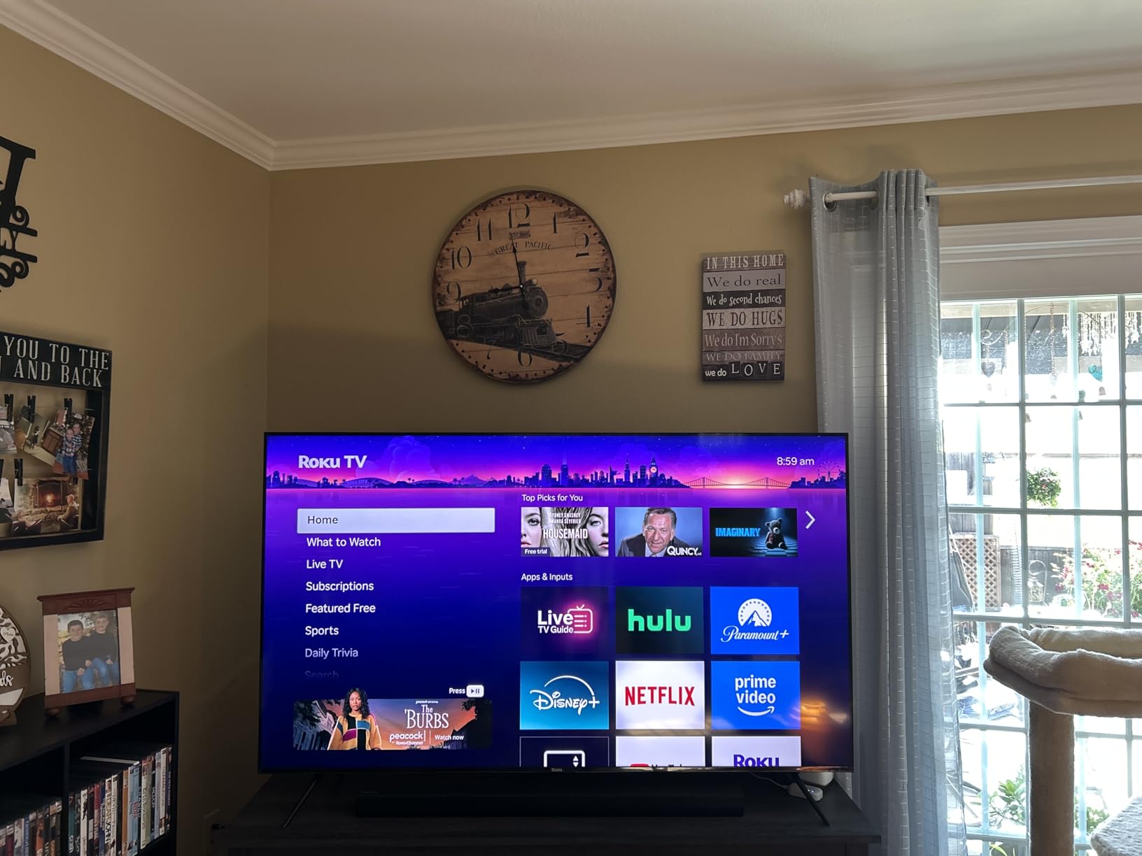 Roku 55-Inch Plus Series Smart TV - 4K QLED Mini-LED TV - RokuTV customer photo 1
