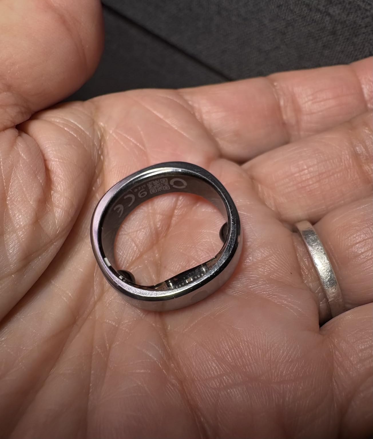 RingConn Gen 2 Air Ultra-Thin Smart Ring(Size 8, Galaxy Sliver) customer photo 1