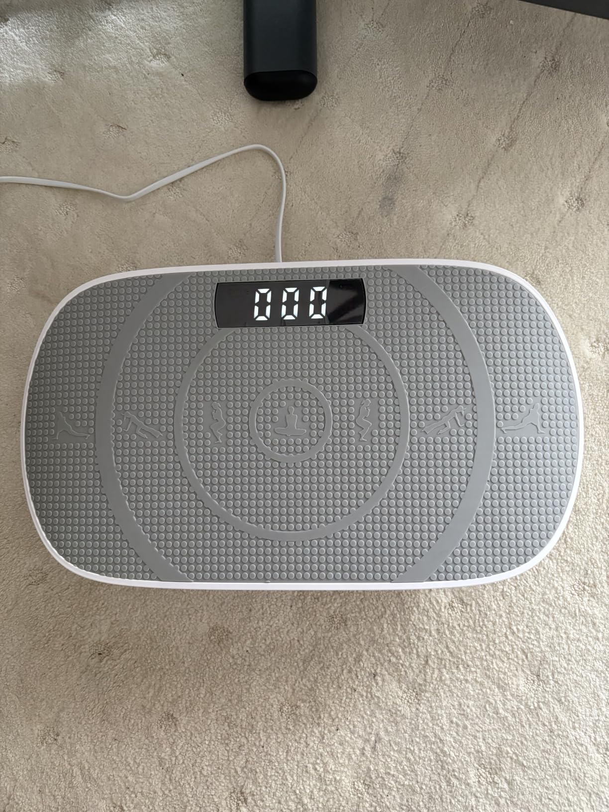 Merach CV30 Curved Vibration Plate Exercise Machine for Lymphatic Drainage | Risistance Band, Vibrating Plate with Real-Time Calorie Tracking on LED Display, Fitness Equipment for Home Gym Women Men customer photo 2