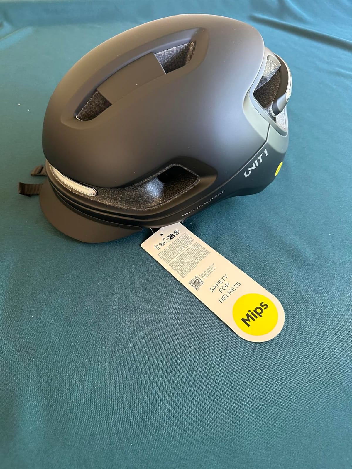 UNIT 1 AURA Smart E-Bike Helmet with Turn Signals & Brake Light customer photo 1