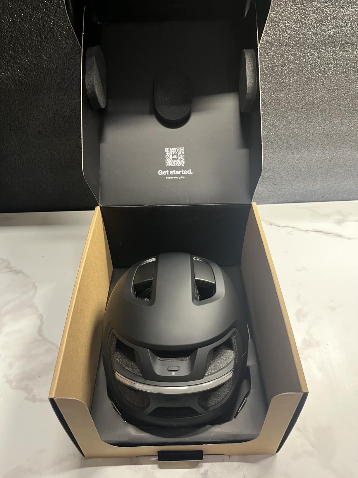 UNIT 1 AURA Smart E-Bike Helmet with Turn Signals & Brake Light customer photo 2