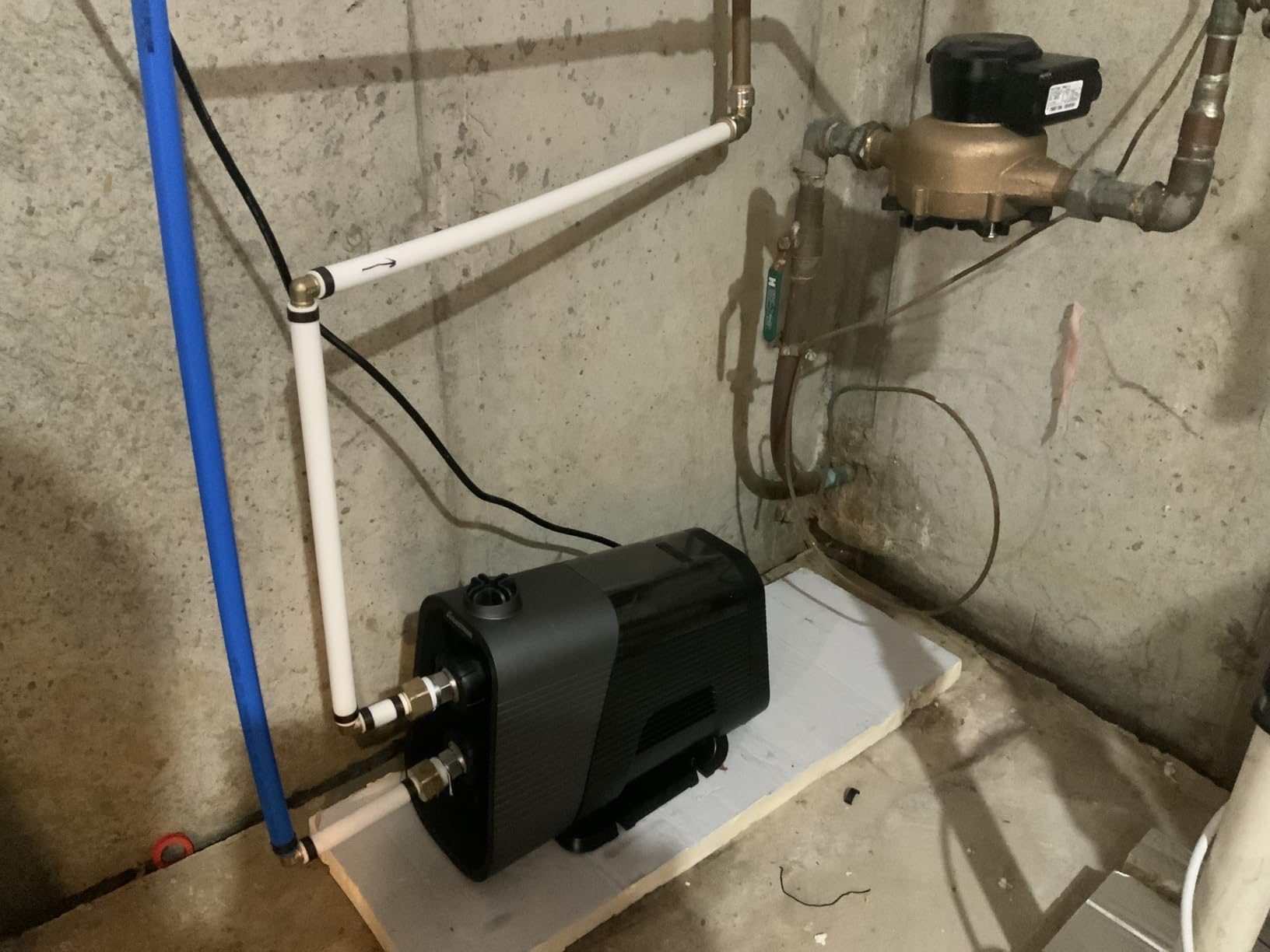 Aquastrong Whole House Water Pressure Booster Pump 80 PSI, 115V Automatic Variable Speed, Constant Pressure, Integrated Design, Self-Priming, for Home, Apartment, Shower, Garden, Shallow Well,Smart 45 customer photo 1