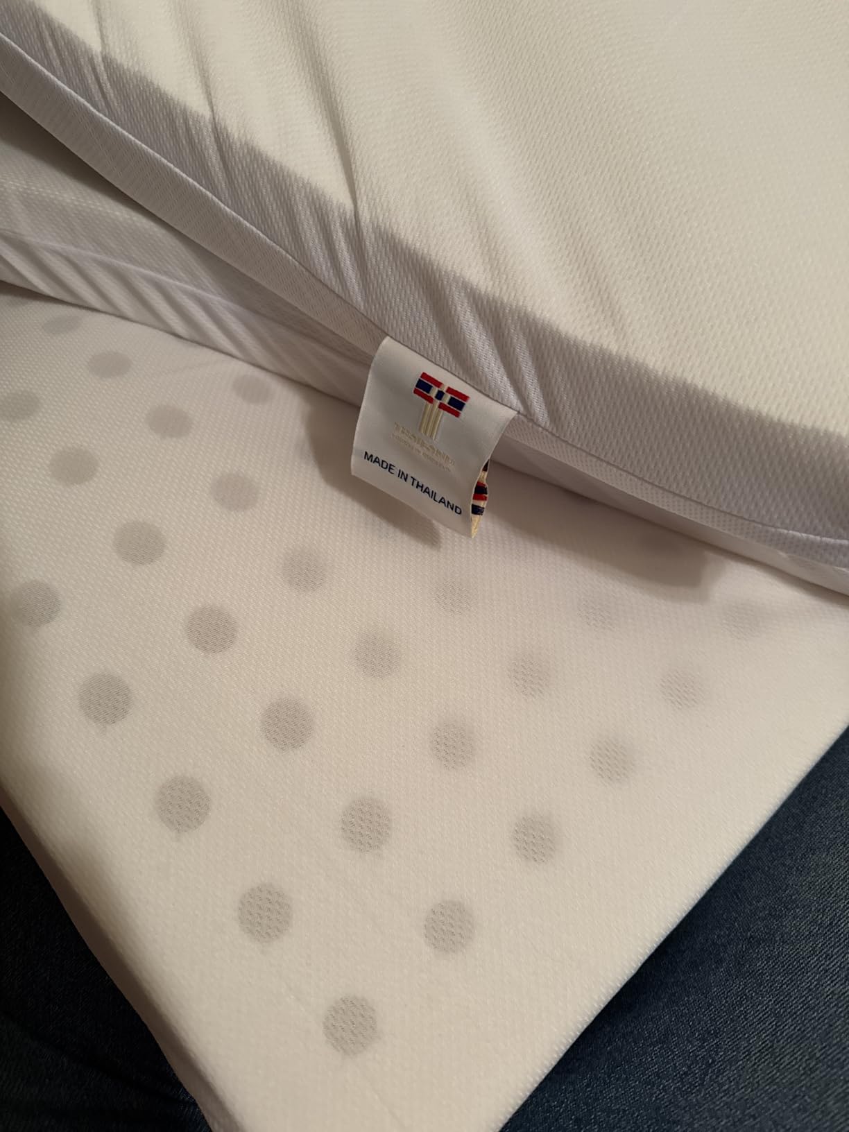 Premium Natural Latex Mattress Topper, Organic Cotton Cover No Memory Foam Chemicals, Help Relief Shoulder & Back Pain (King 3 Inches) customer photo 1