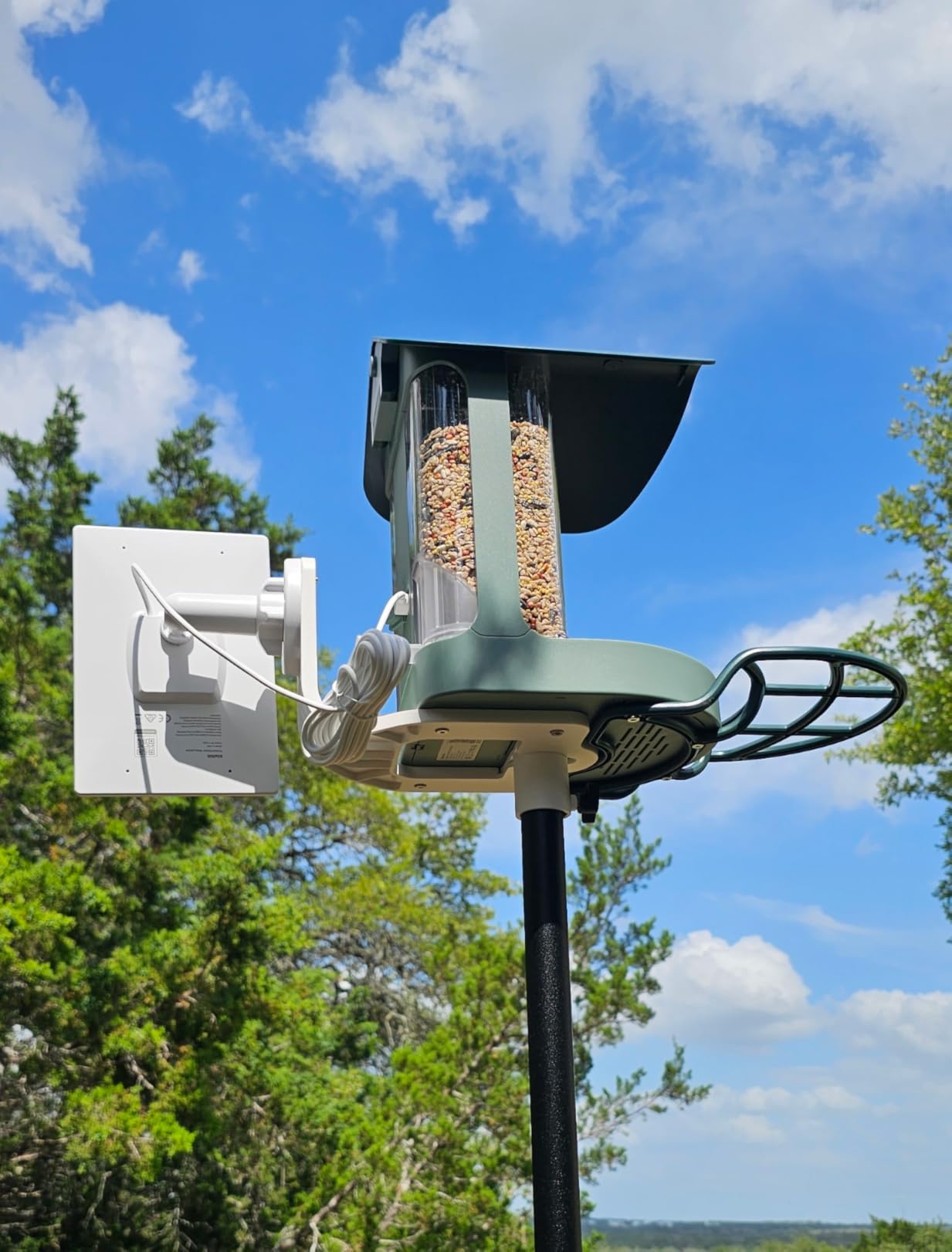 Kiwibit Smart Bird Feeder with 4K AI Camera Solar Powered, 8MP Photos customer photo 2
