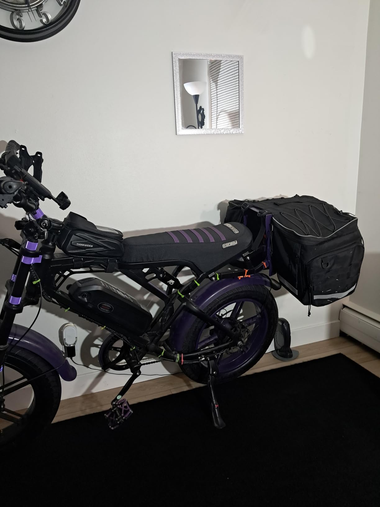 Marscamd Bike Pannier Bag with Rain Cover, 50L Expandable Rear Rack Saddle customer photo 1