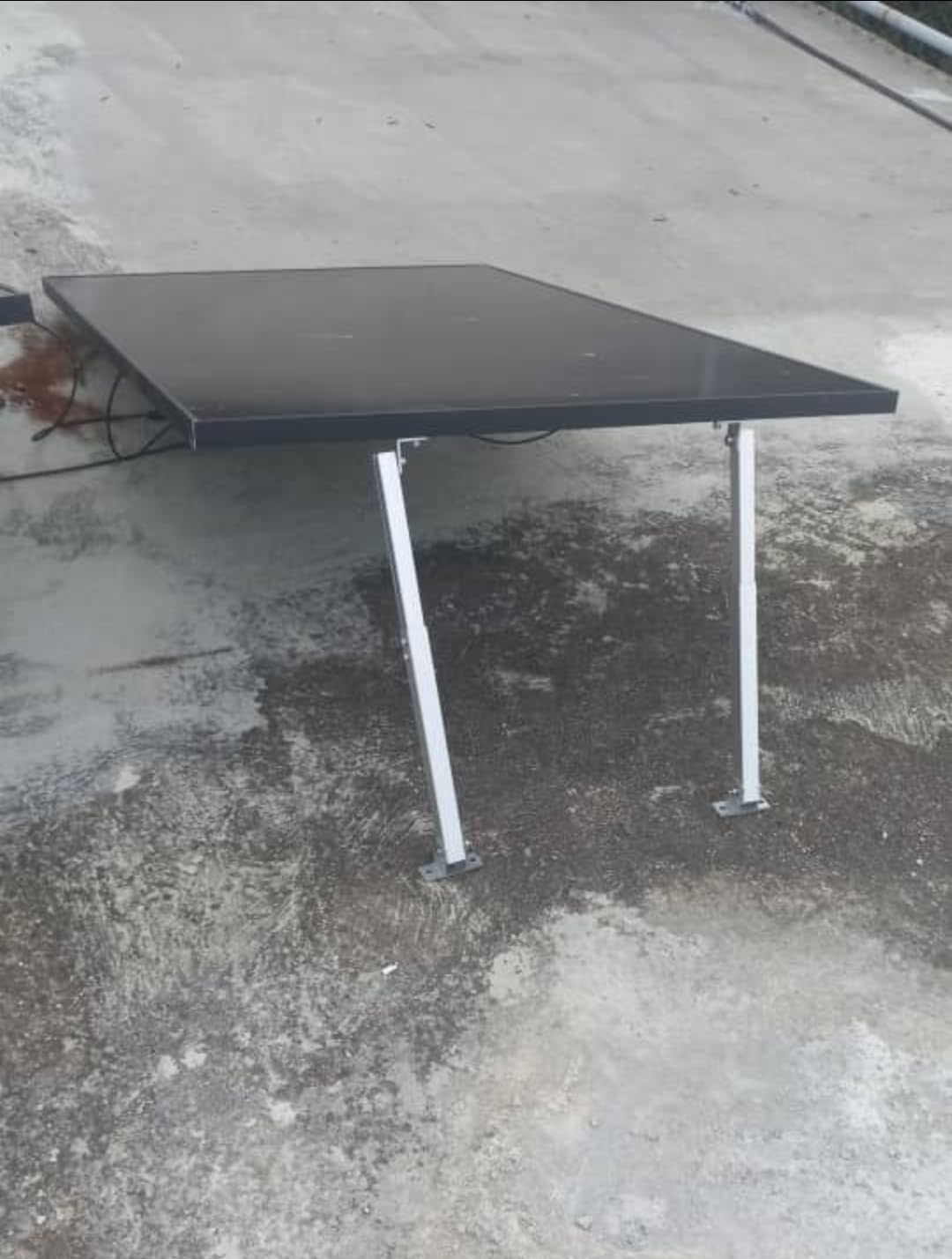 14-27IN Solar Panel Mounting Brackets, 2 Sets Adjust Solar Panel Racks customer photo 2