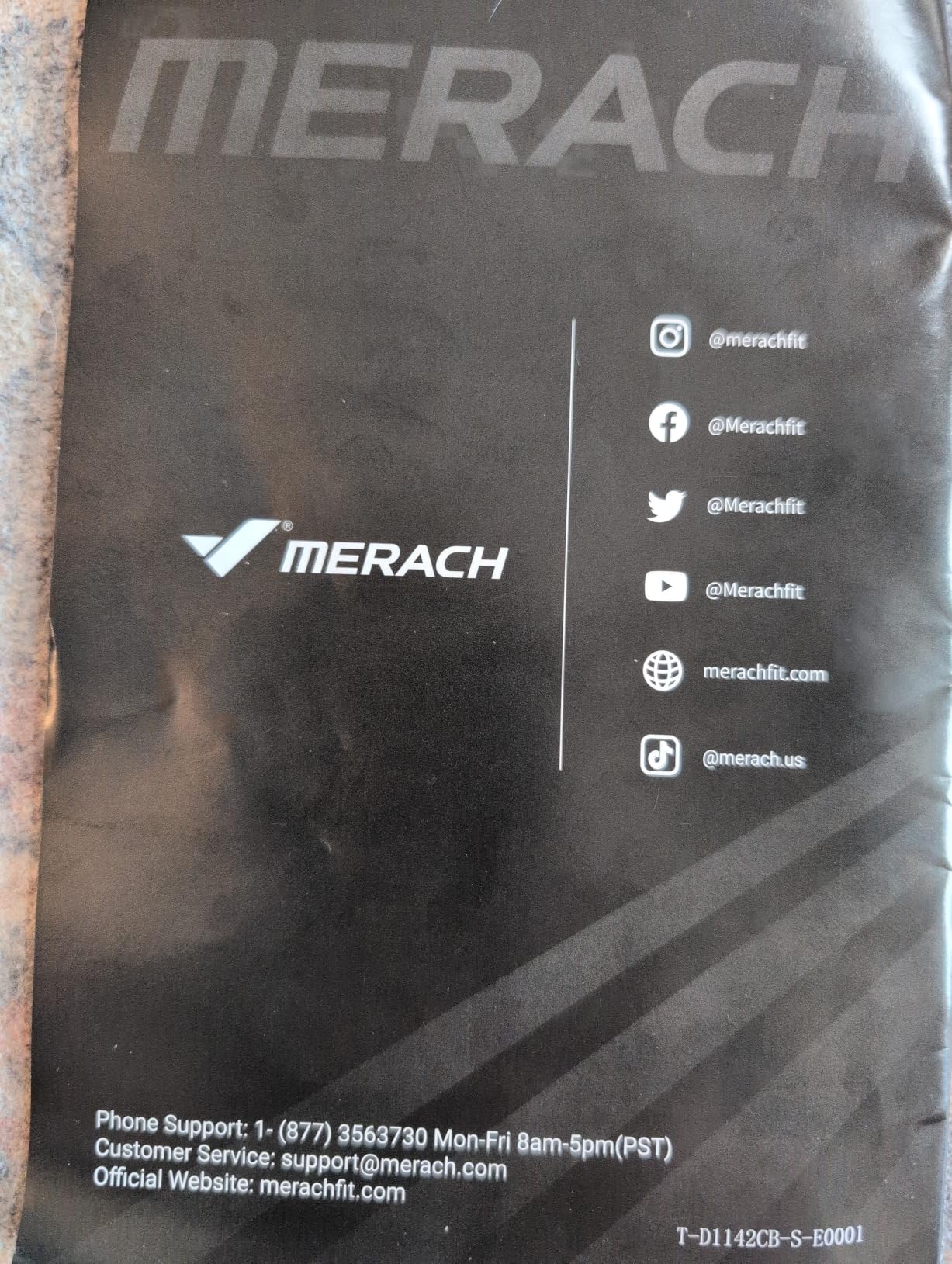 MERACH T12 Foldable Treadmill for Home, 300 LBS Capacity, Wide Running Belt customer photo 1