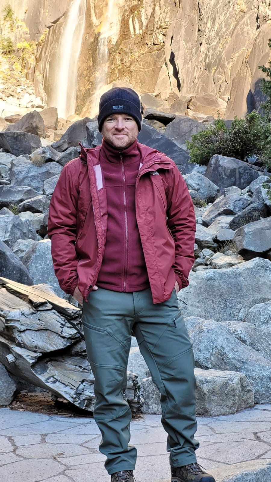 THE NORTH FACE Men's Antora Triclimate Jacket | Waterproof Shell, Warm Inner Fleece Layer, Adjustable 3 Piece Hood customer photo 2