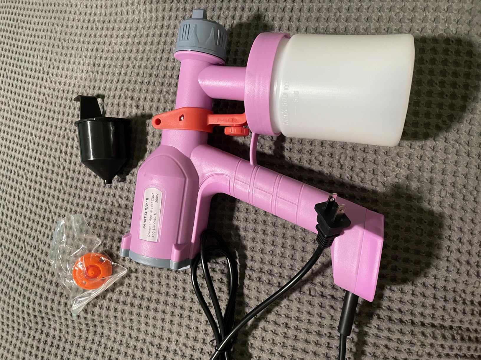 Tilswall Paint Sprayer, Dreamer400 Ultra-Light HVLP Paint and Stain Sprayer customer photo 2