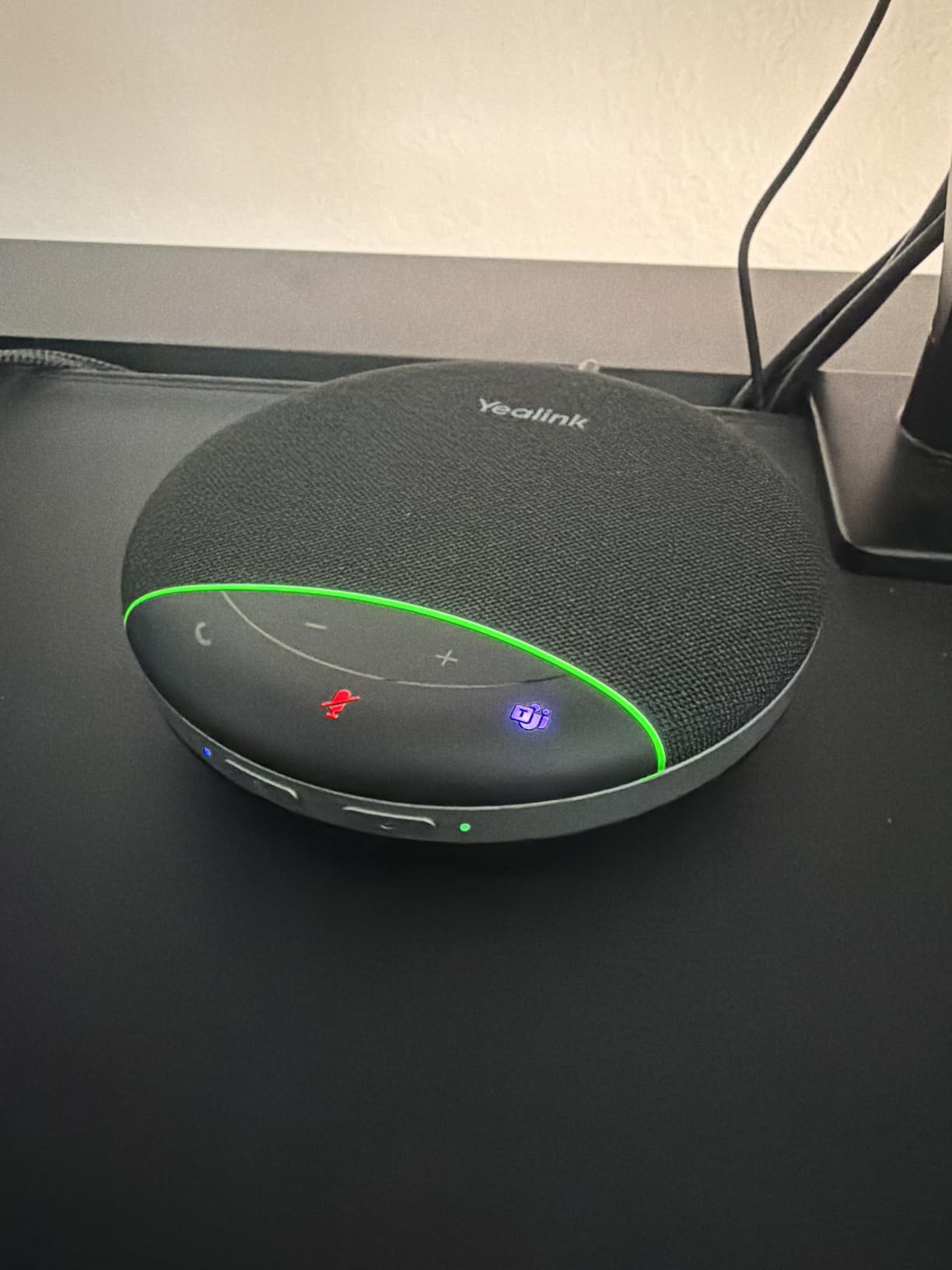 Yealink Sp92 Conference Speaker and Microphone Teams Certified Mic with Al Noise Cancelling 20H Call Time USB Speakerphone for Small Meeting Room, Bluetooth Speaker for Computer/Laptop customer photo 2