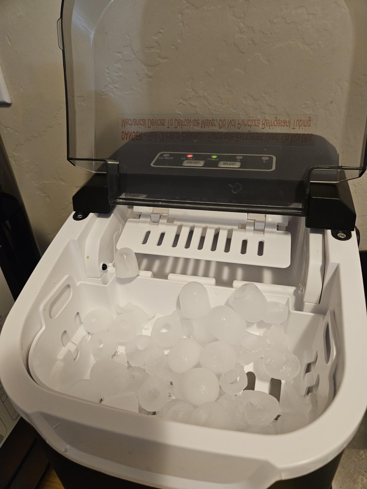 Antarctic Star Countertop Ice Maker Machine, 26Lbs/Day Fastest 6‑Min Ice customer photo 1