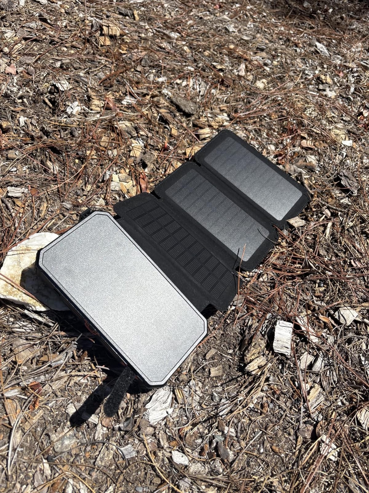 SOARAISE Solar Power Bank 48000mAh Wireless Portable Charger with 4 Cables customer photo 2