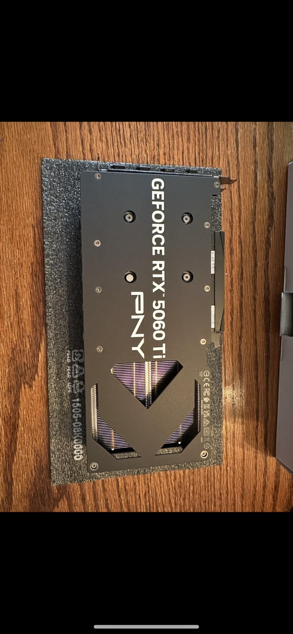 PNY NVIDIA GeForce RTX 5060 Ti 16GB OC Dual-Fan Graphics Card customer photo 2