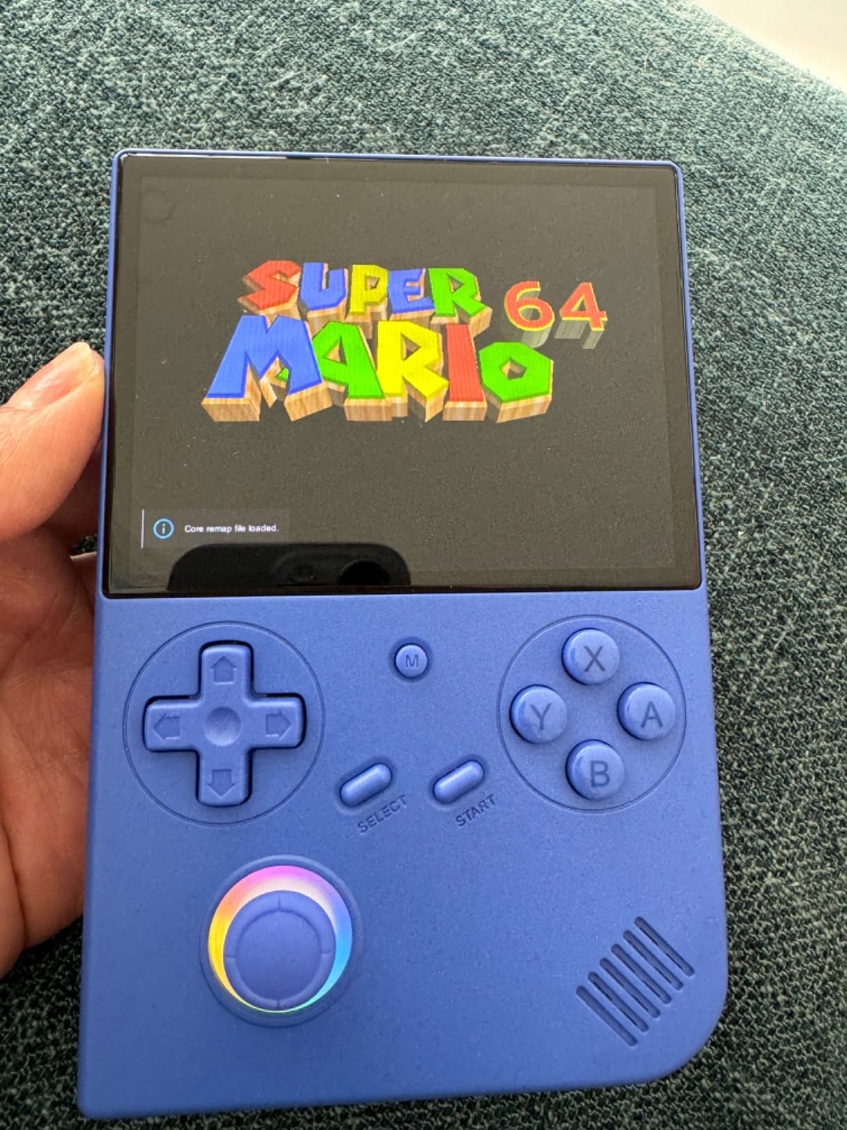 RG40XX V Handheld Game Console RG 40XXV 4.0'' IPS Screen with 64G TF Card Pre-Installed 5223 Games Supports 5G WiFi 4.2 Bluetooth Online Fighting,Streaming and HDMI Retro Emulator RG40XX customer photo 1