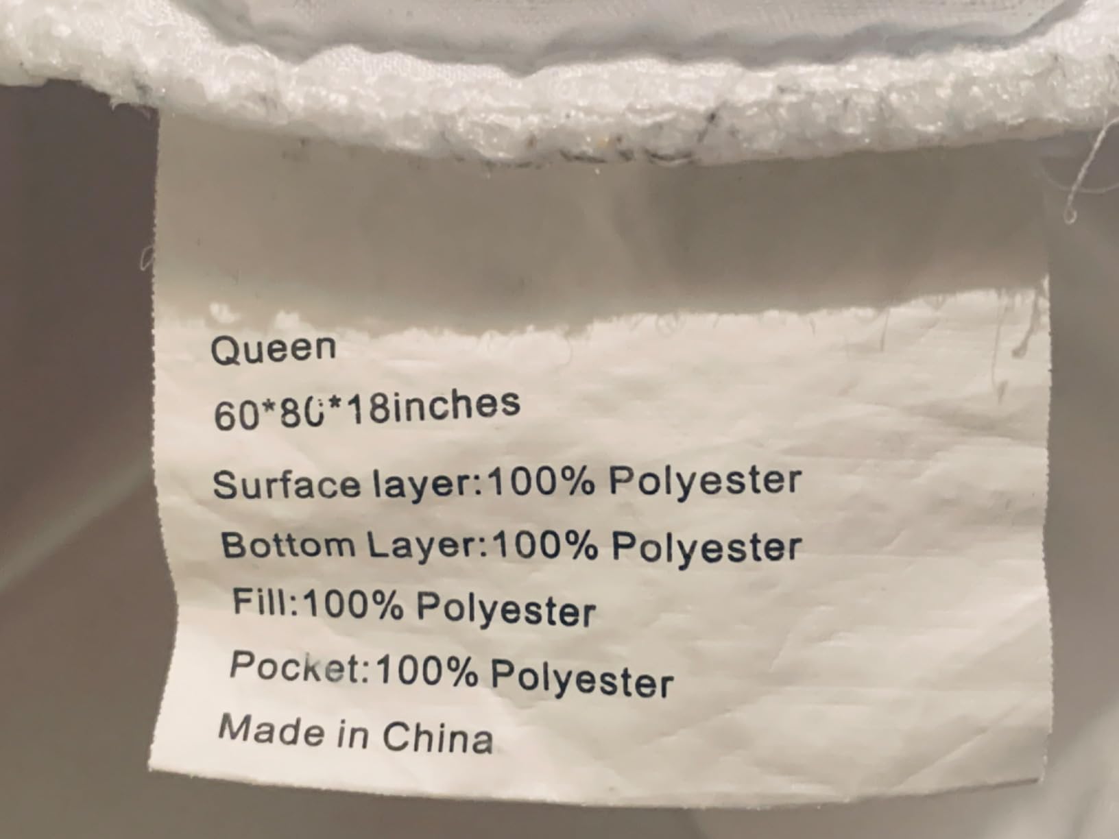Favorland Mattress Topper King Size - Cooling Extra Thick Breathable Viscose Made from Bamboo Mattress pad - Soft Quilted Fitted Mattress Cover with 900 GSM Down Alternative Fill (8-21”Deep Pocket) customer photo 1