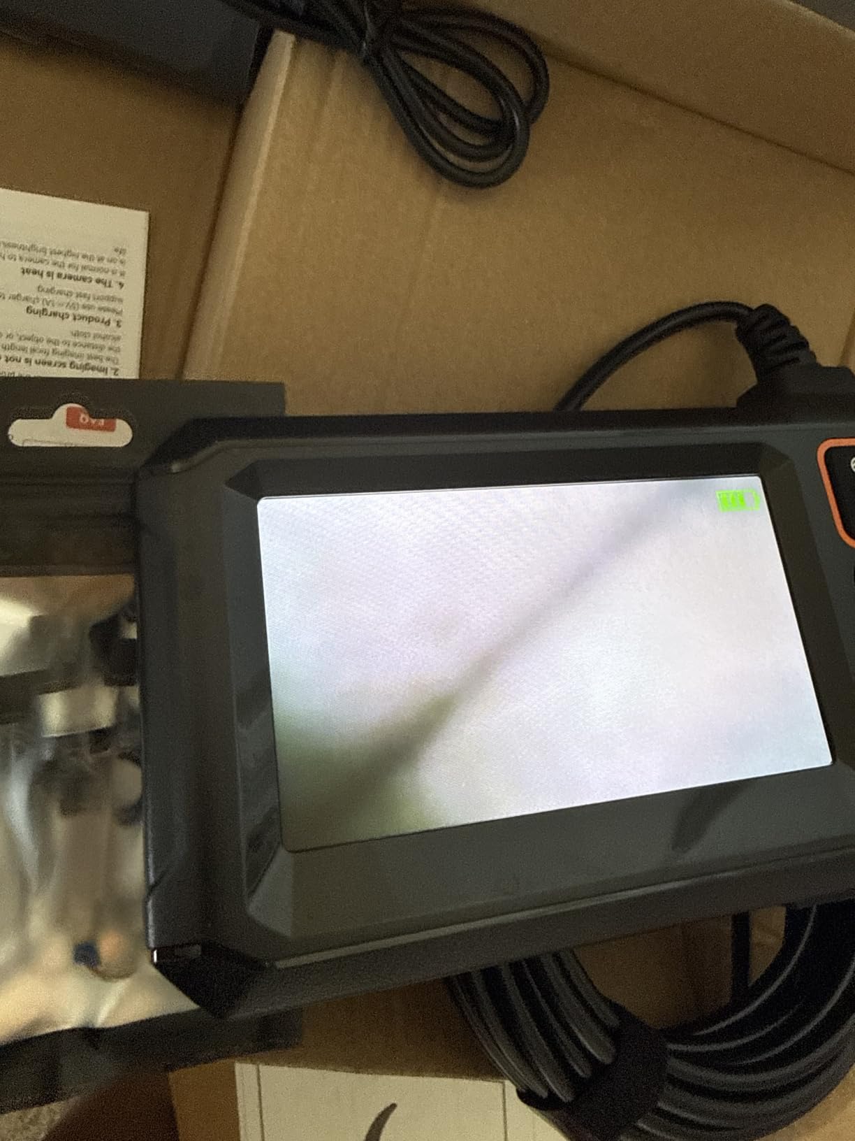 Endoscope Camera with Light, 1920P HD Borescope Tools, Dual Lens(32.8FT) customer photo 1