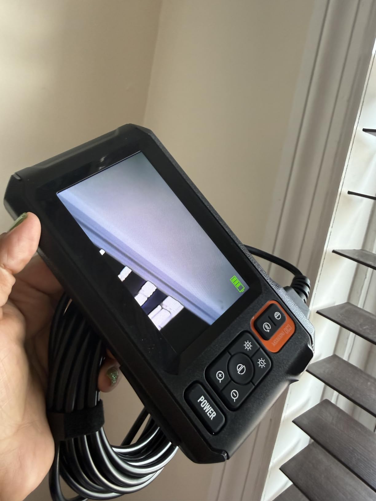 Endoscope Camera with Light, 1920P HD Borescope Tools, Dual Lens(32.8FT) customer photo 2