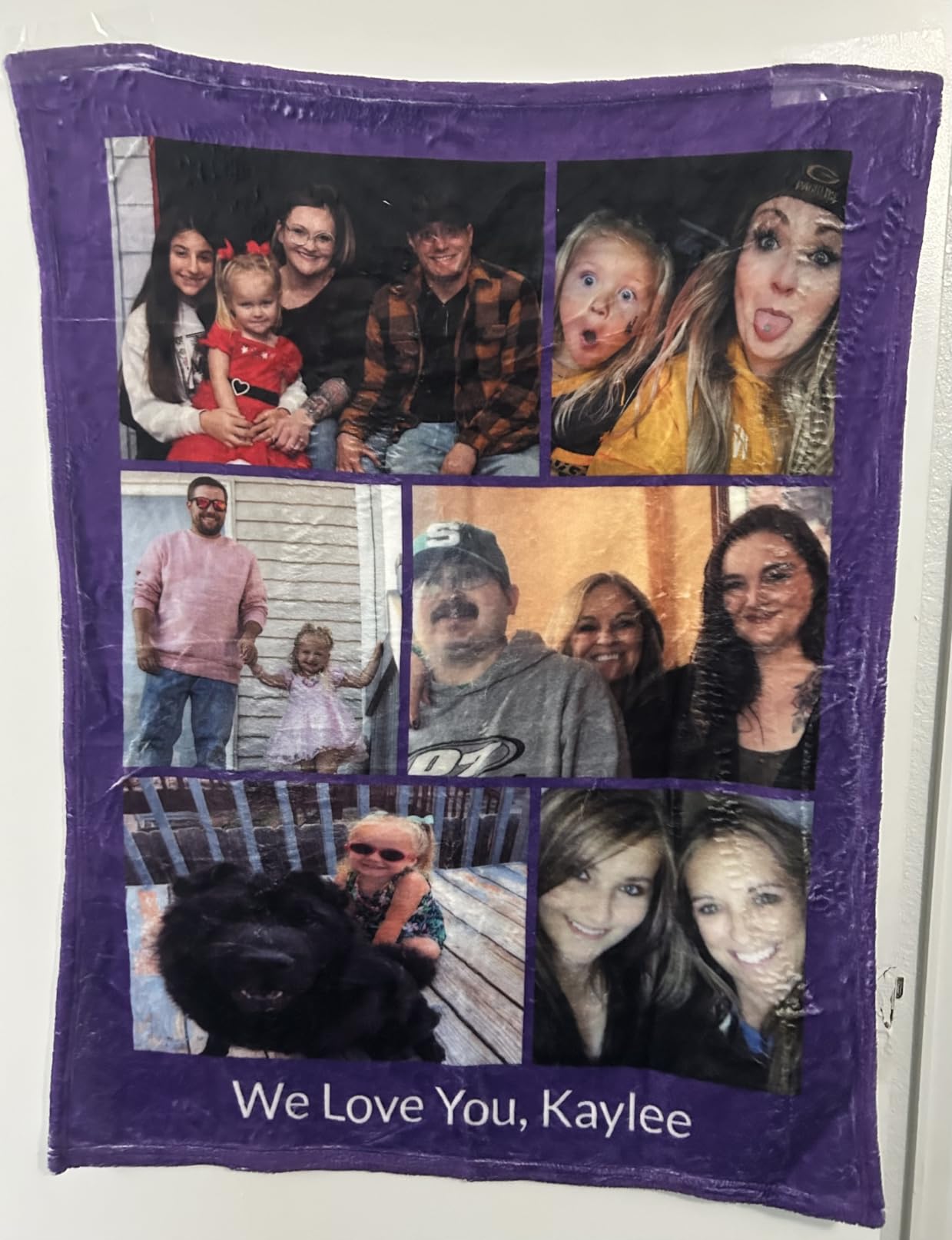 inkArts Custom Blanket with Photo, Personalized Blanket, Customized Photo Blankets, Customizable Picture Blankets, Anniversary Photo Gifts for Women Men Her Him Girlfriend Boyfriend Wife Husband customer photo 2