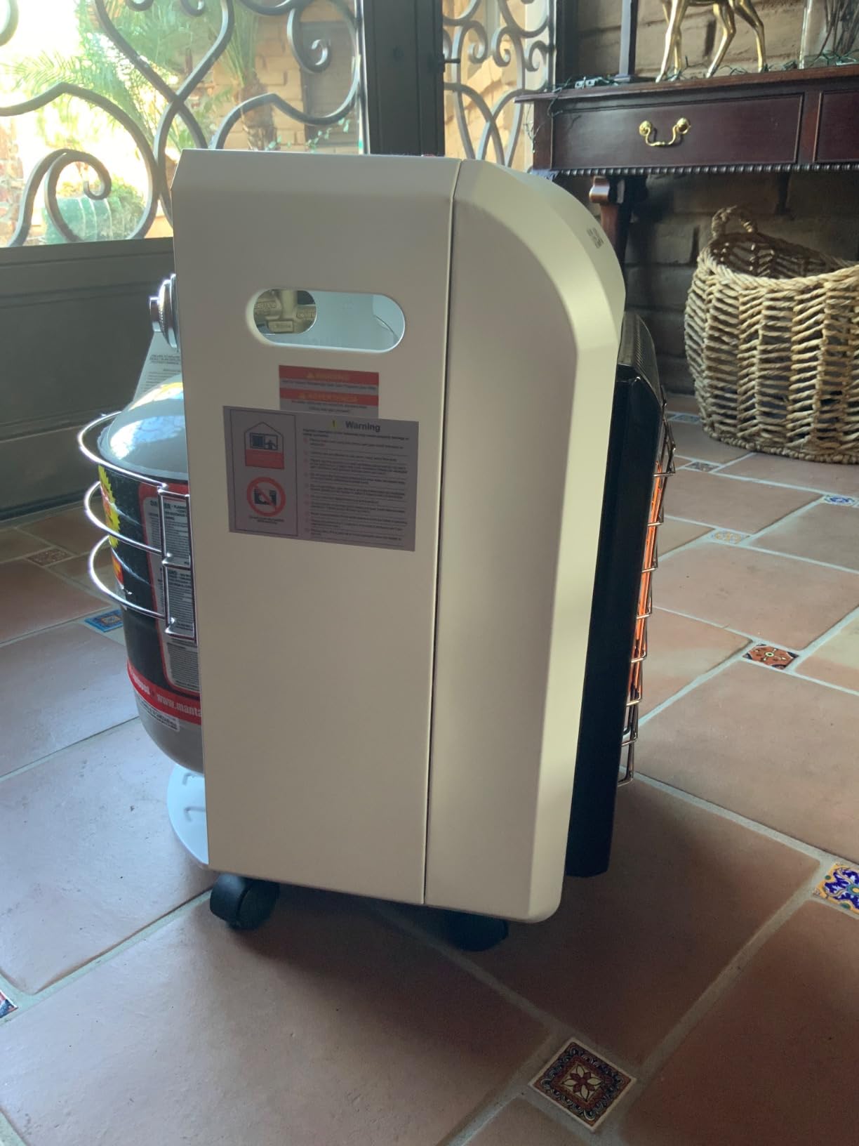 GASLAND Flame Jet 125,000 BTU Propane Force Air Heater, Portable Propane Heater for Garage, Workshop, Job Site, Outdoor Camping & Industrial Space - Fast Heating, Durable Steel Construction customer photo 1