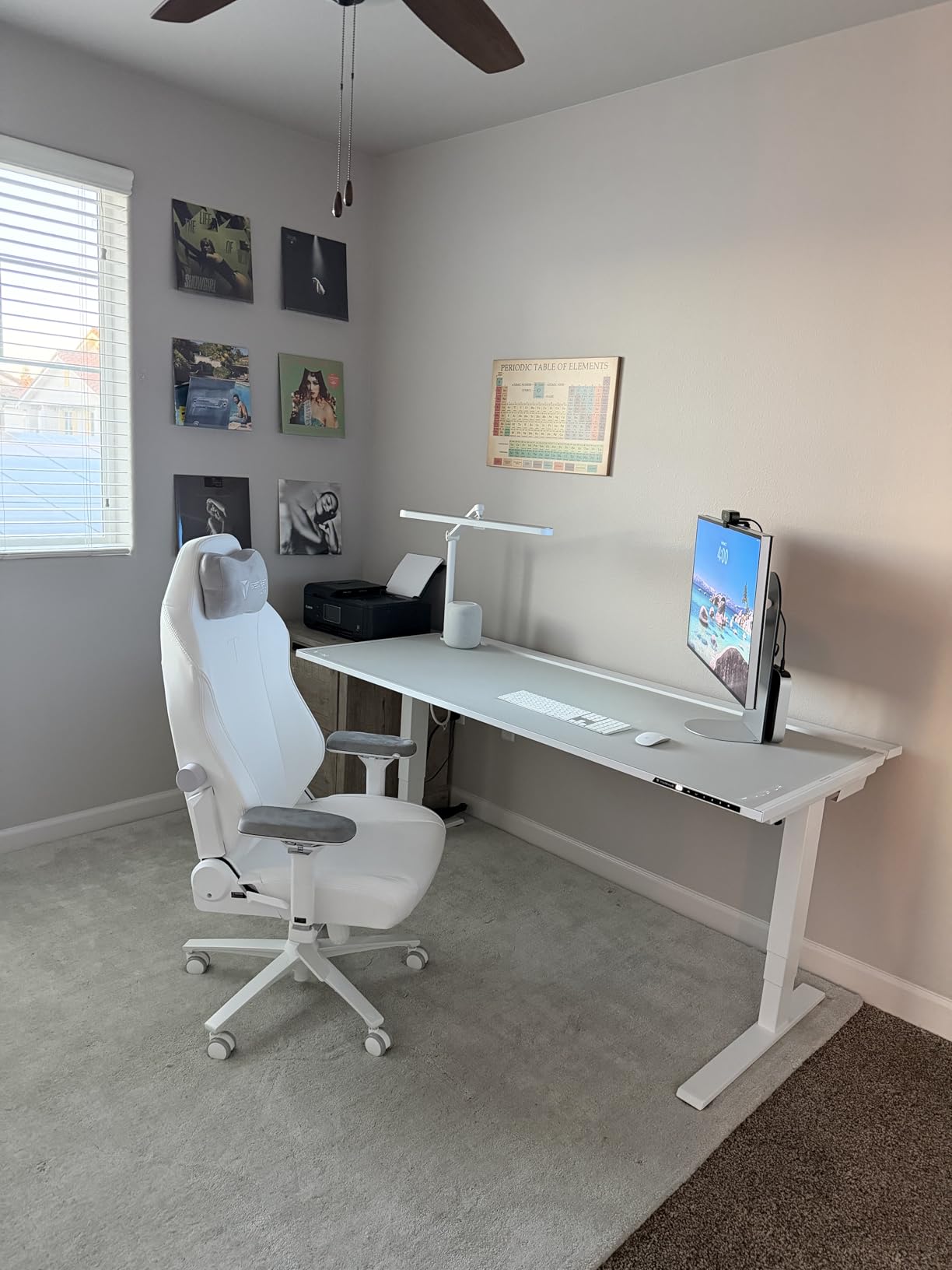Honeywell 05B02 LED Desk Lamp with Clamp, Task Lamp for Home Office | Sunturalux Natural Daylight, CRI≥97 1300LM 4000K, RG0 Low Blue Light, Flicker-Free, Full Metal Clip On Lamp for Study Work customer photo 2