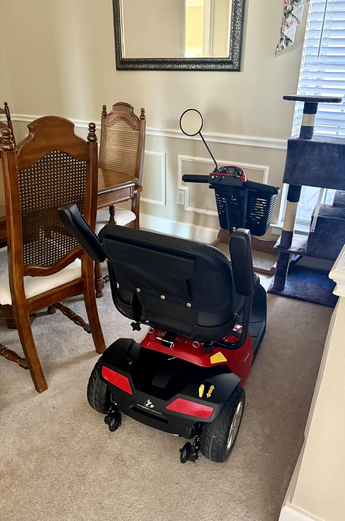 Rascal Conquest 4-Wheel Heavy-Duty Outdoor Mobility Scooter, Long-Range Battery-Powered Electric Travel, 350lb Capacity, Battery Included customer photo 1