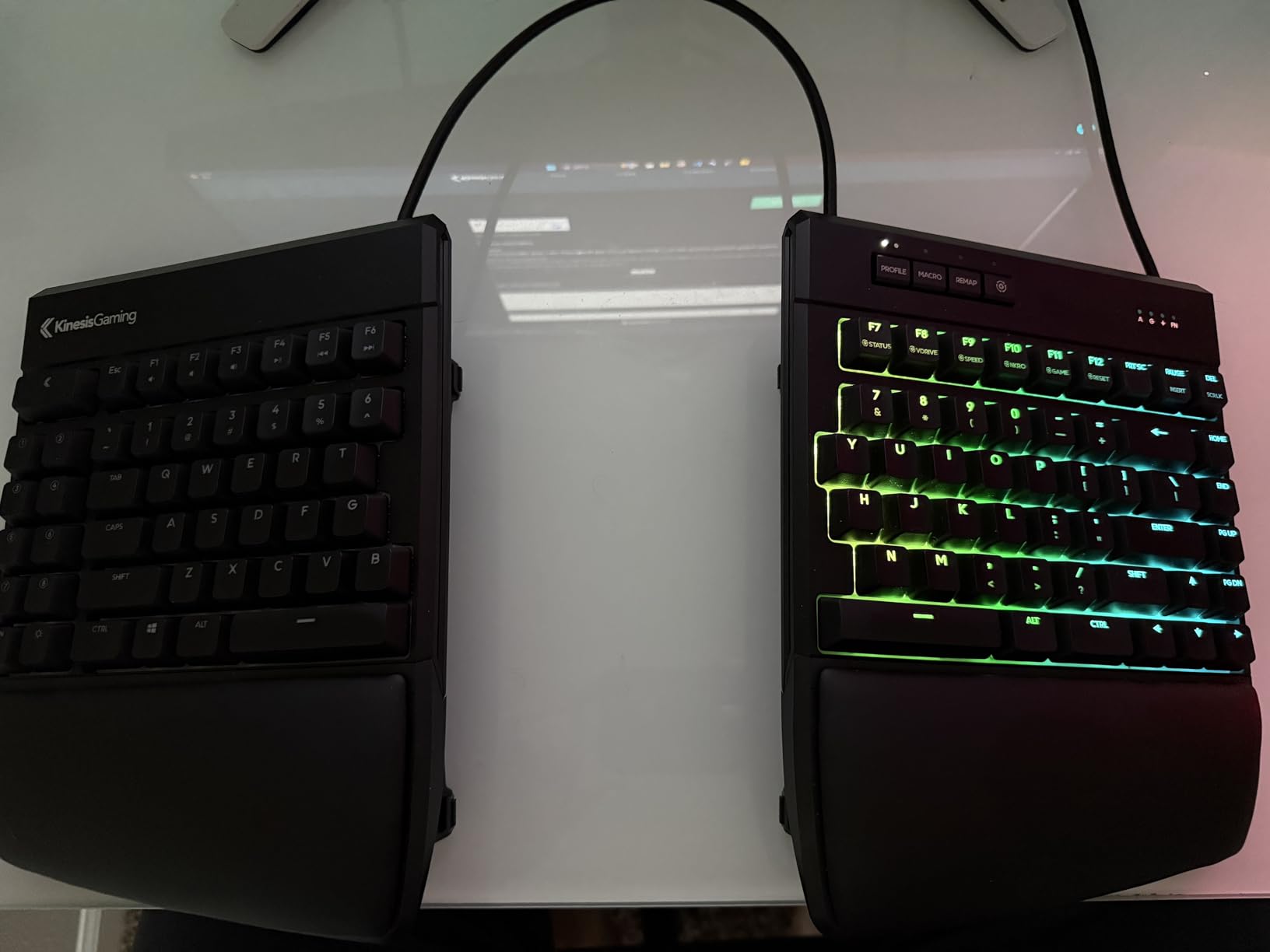 KINESIS Freestyle Edge RGB Plus Split Mechanical Keyboard customer photo 1
