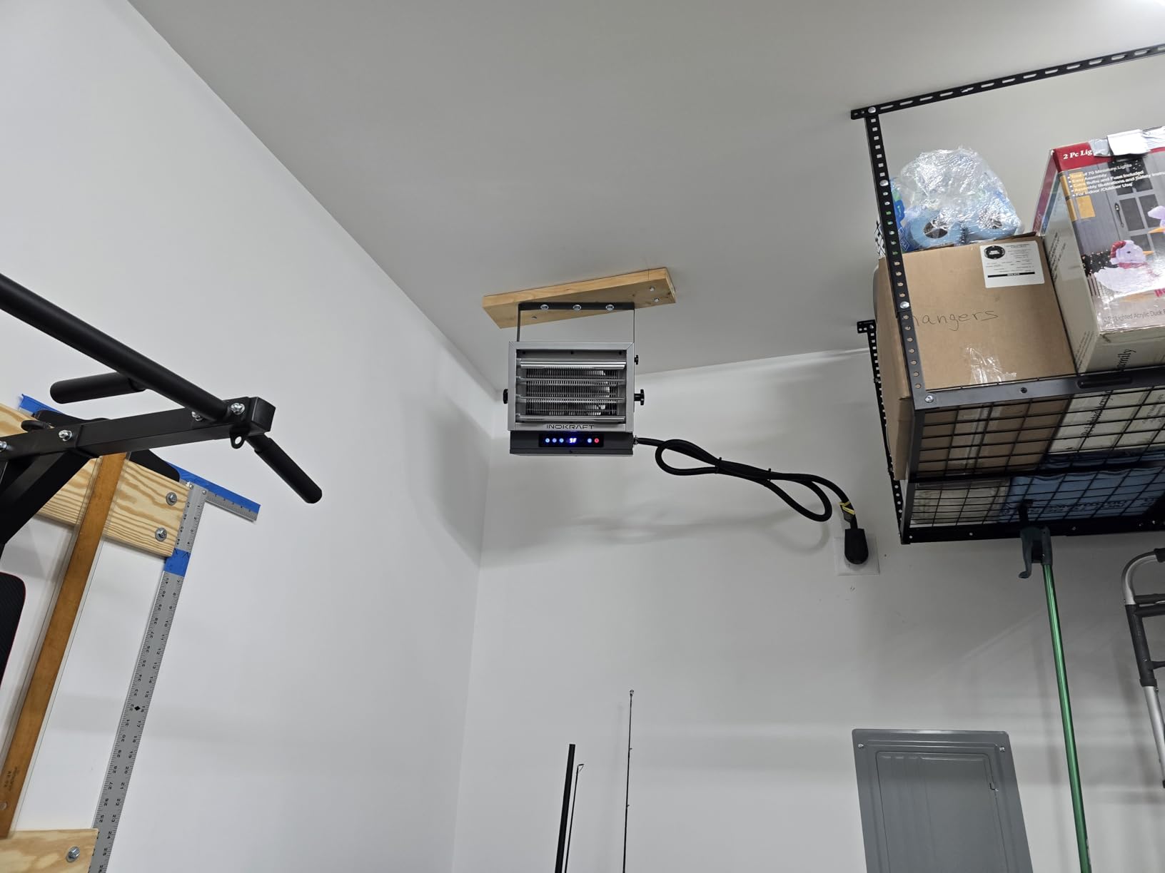 InoKraft 7500W Electric Garage Heater, 240V with NEMA 14-50P Plug customer photo 2