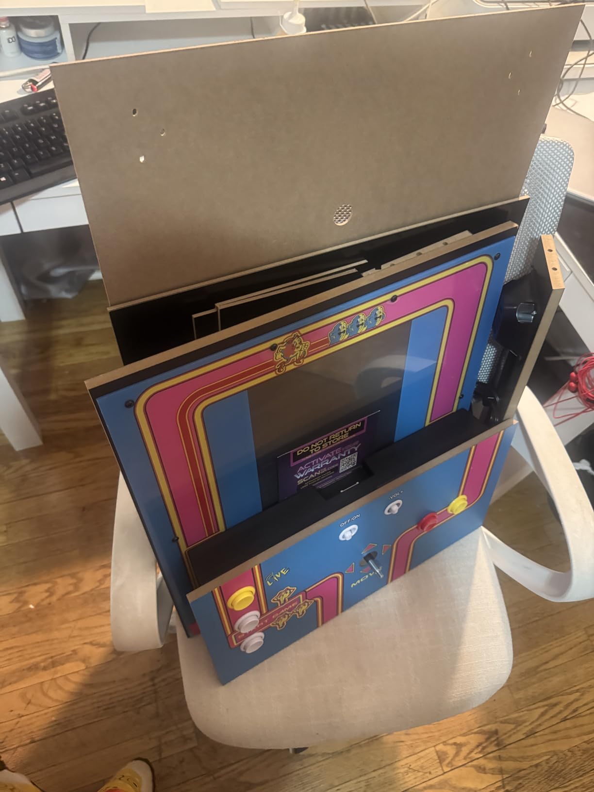 Arcade1Up Ms. Pac-Man Classic SE Arcade Machine, 13 Classic Games customer photo 1