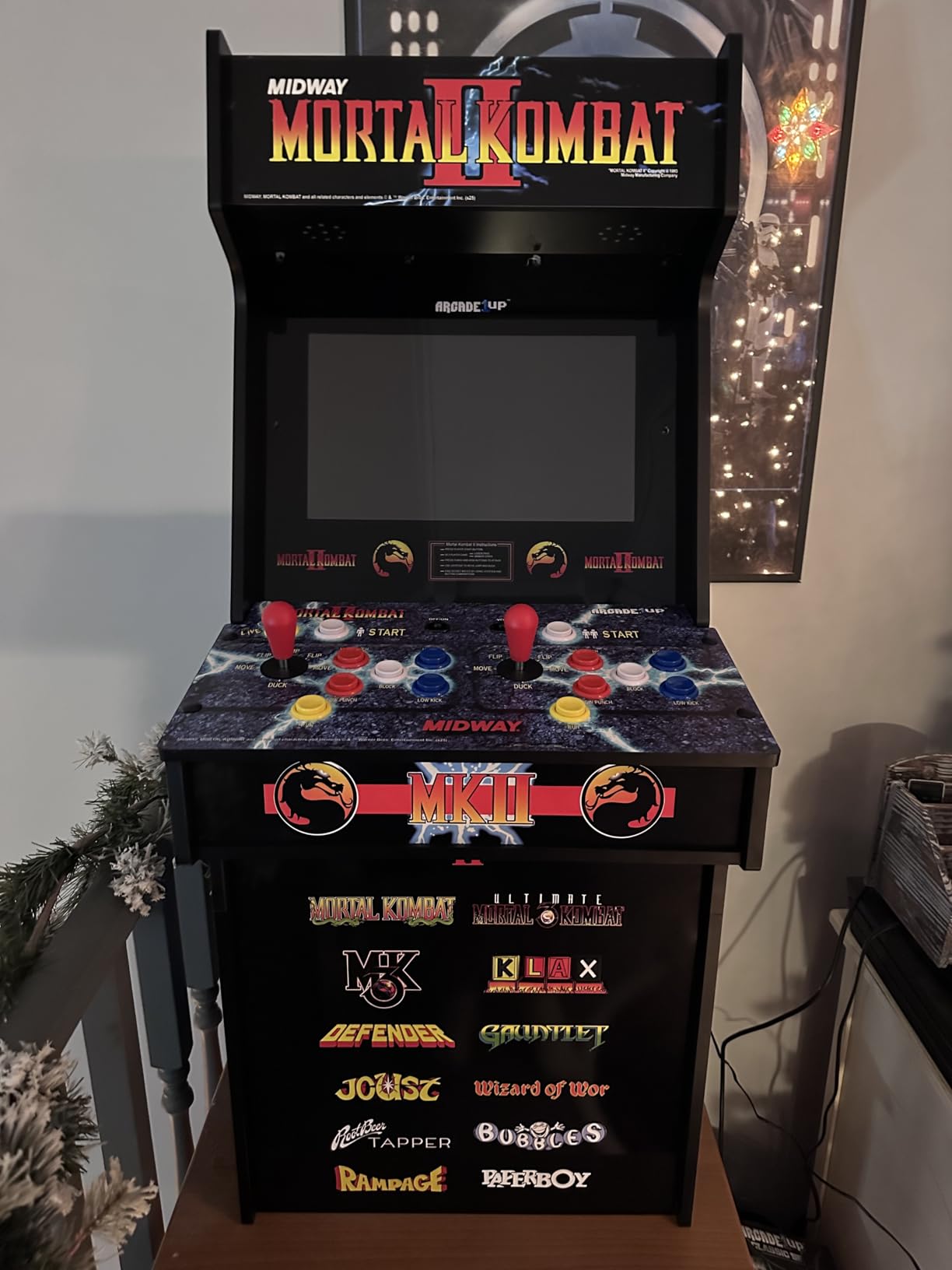 Arcade1Up Mortal Kombat Classic SE Arcade Machine, 15.6-Inch Screen customer photo 1