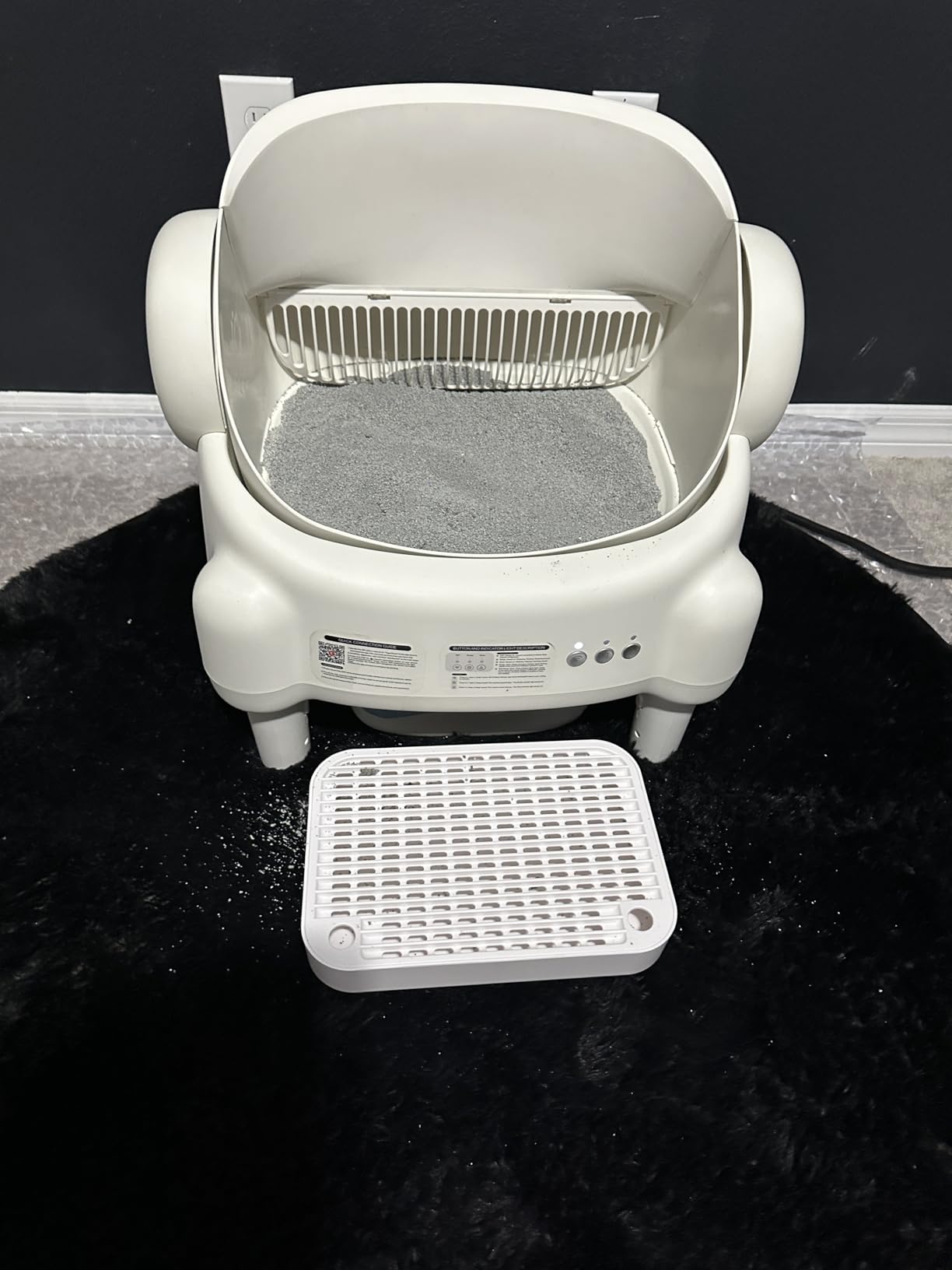 Paruuntys Automatic Litter Box,Safety Sensor,App Control,Open-top Design customer photo 2