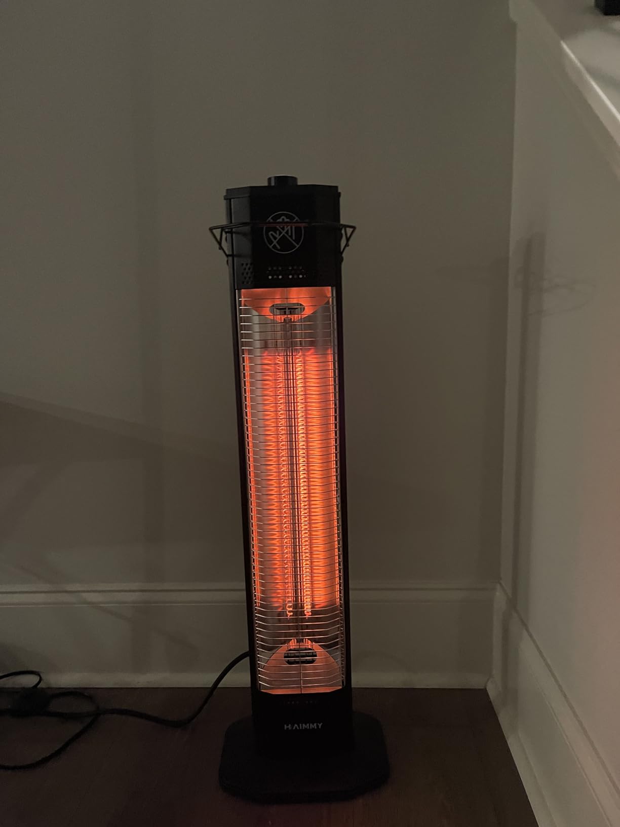 Wall-Mounted Electric Patio Heater, 34
