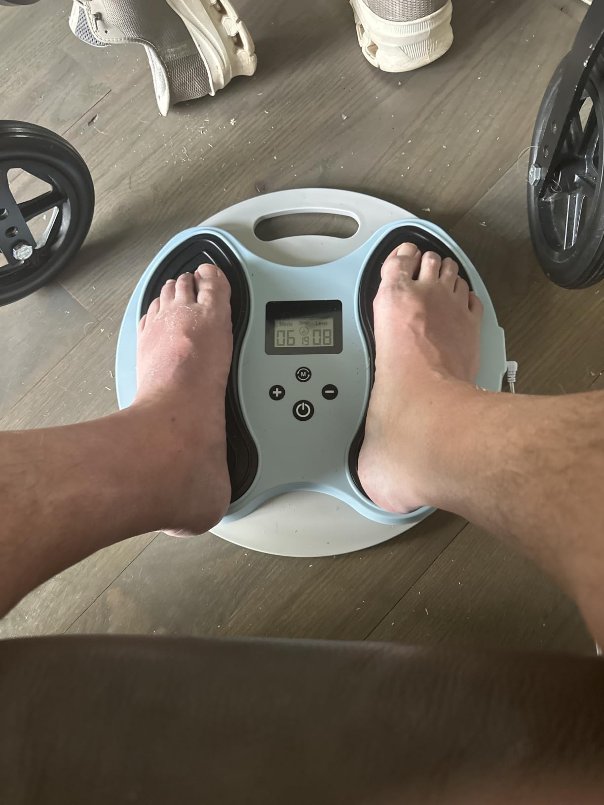 EMS & TENS Foot Massager for Neuropathy and Plantar Fasciitis customer photo 1