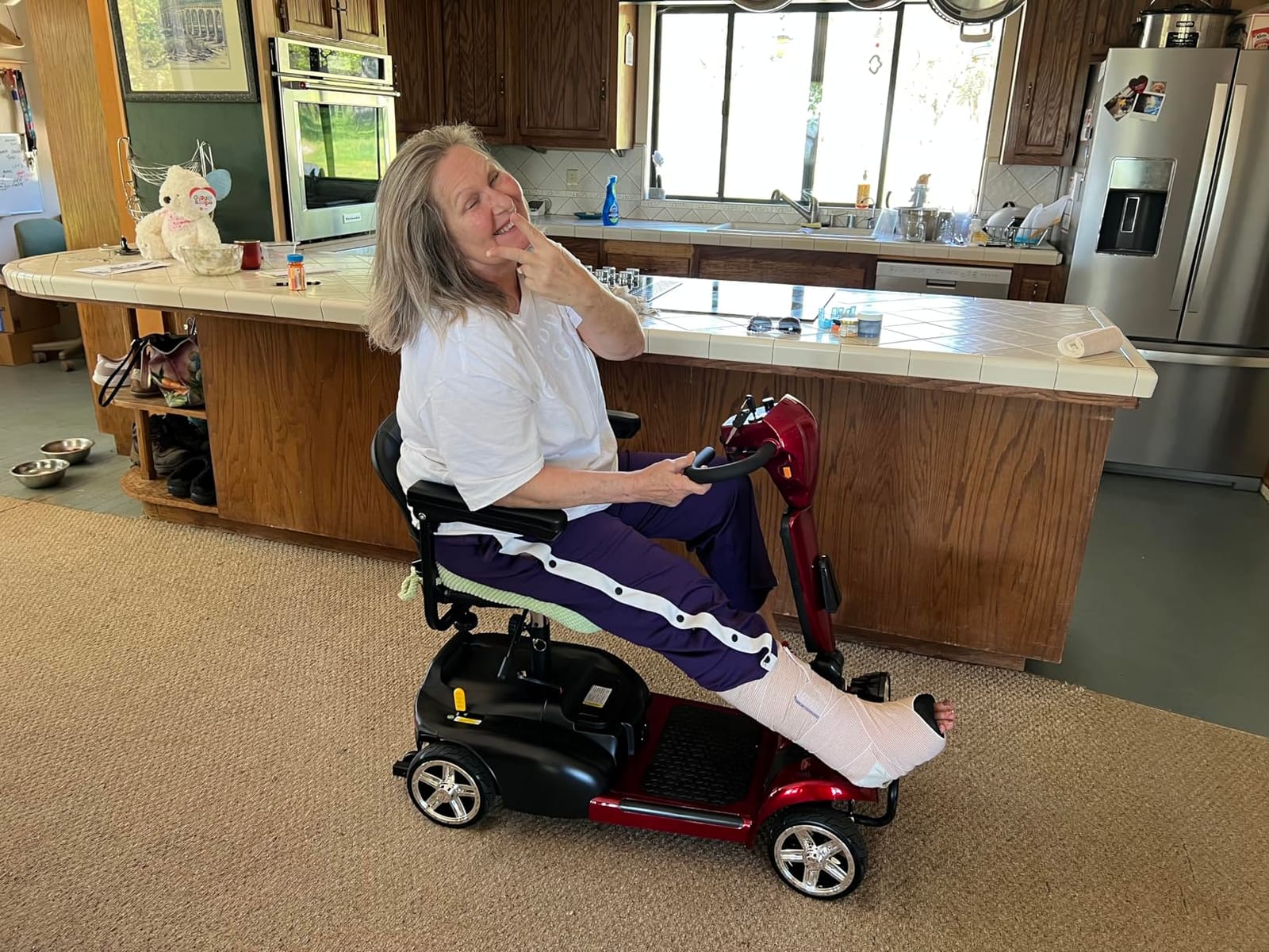 20Miles Mobility Scooter for Seniors/Adults,All Terrain Mobility Scooter customer photo 1