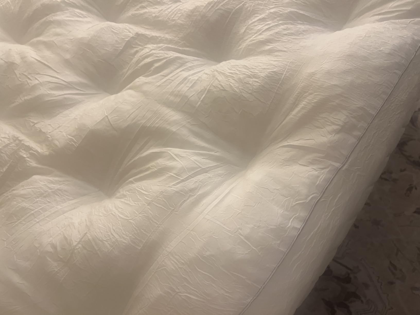 SHOUREN 5 Inch Memory Foam Mattress Topper Queen for Back Pain Relief | 5 Inch Extra Thick Gel Memory Foam Topper with Pressure Relief, Body Contouring Support, 4-Way Straps and Plush Comfort customer photo 1