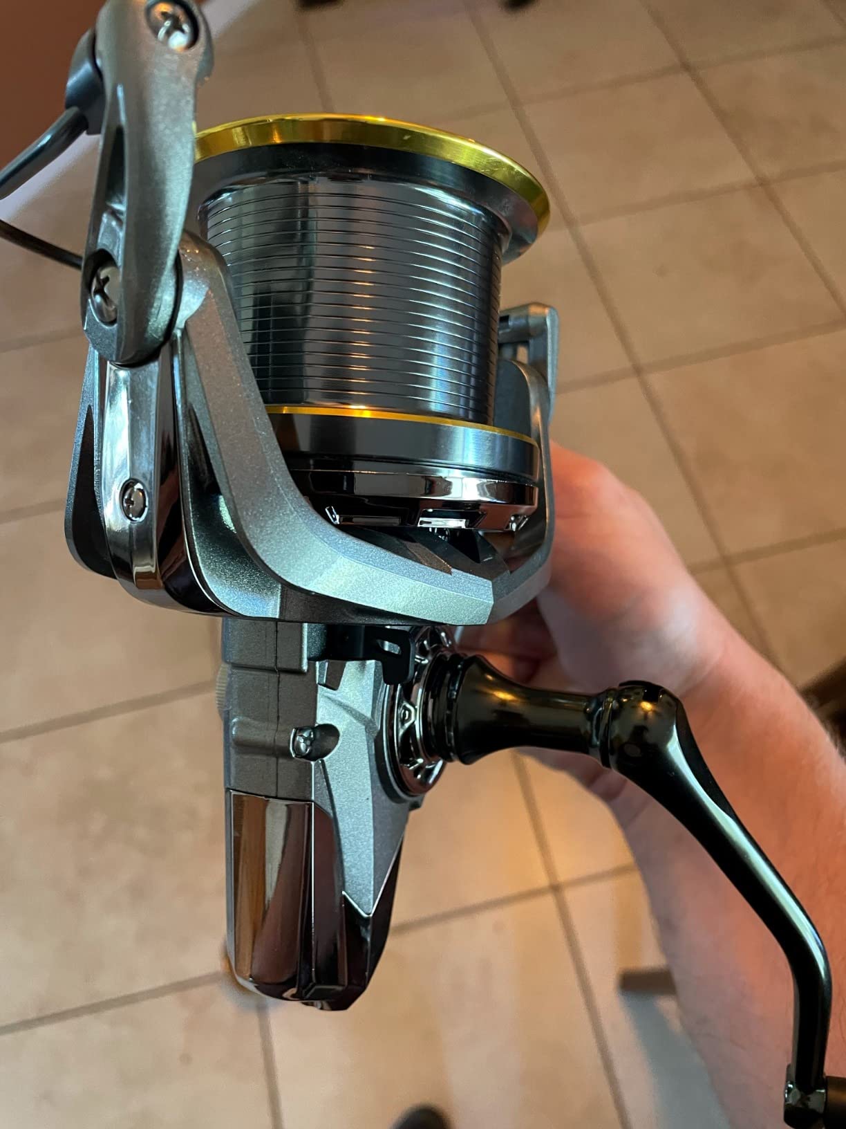 HAUT TON Spinning Reel, 6+1BB Metal Surf Fishing Reels, 55lbs Max Drag customer photo 2