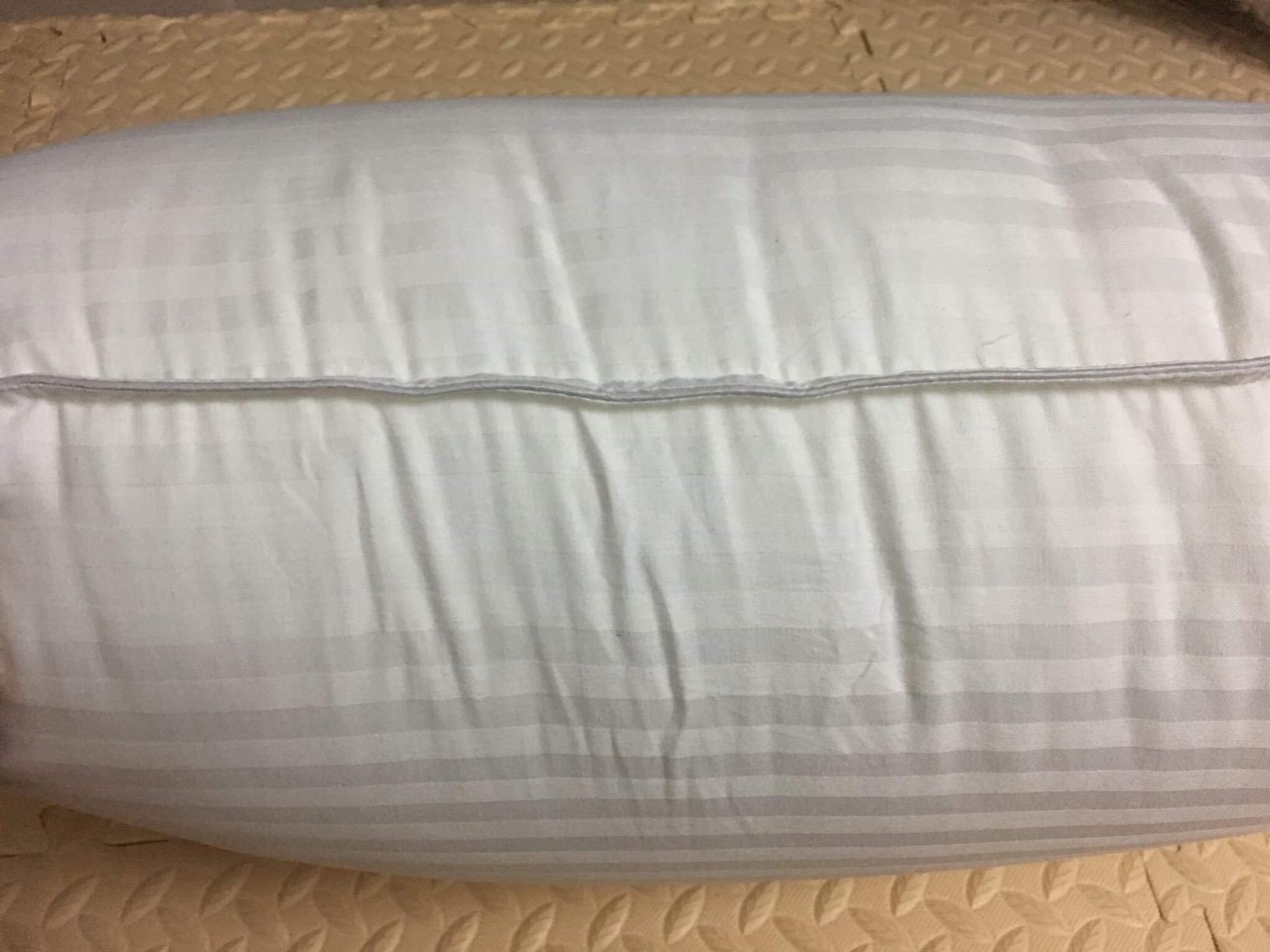 COZSINOOR Goose Down Feather Pillows Queen Size Set of 2 | Hotel Quality Soft 600 TC Cotton Cover, Fluffy Support Fill for Back, Stomach, Side Sleepers customer photo 2
