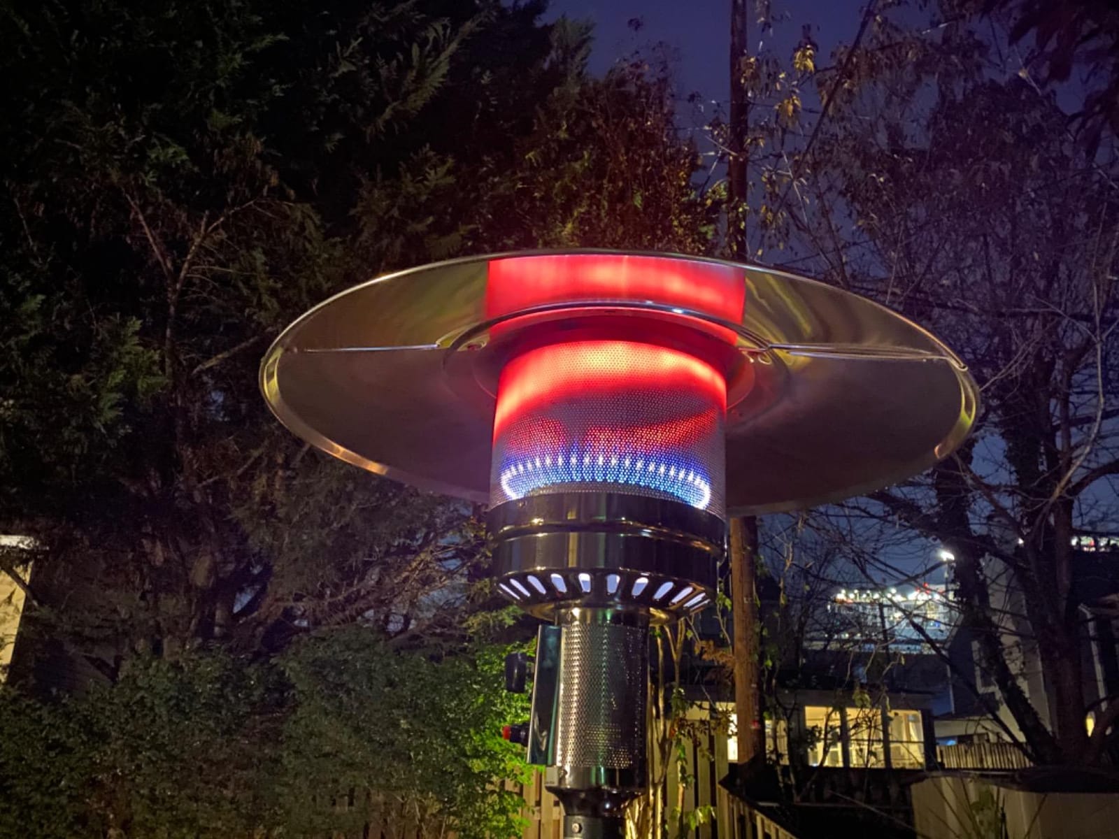 Pamapic 50,000 BTU Outdoor Heaters for Patio with Round Table Design, Premium 304 Stainless Steel Burner, Triple Protection System Propane Patio Heater for Porch Garden, Residential & Commercial Use customer photo 2
