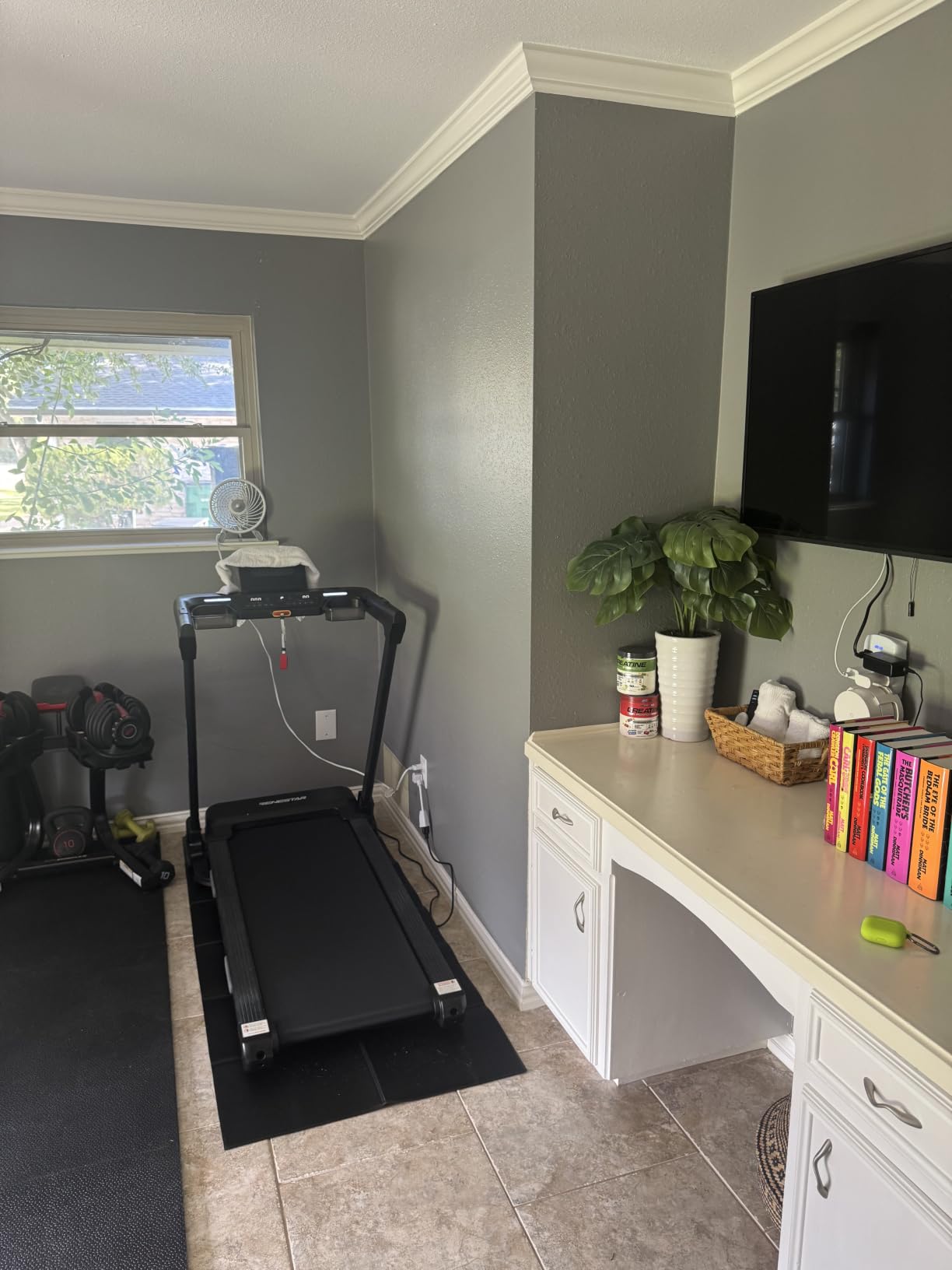 Renestar Folding Treadmill for Home with Auto Incline customer photo 2